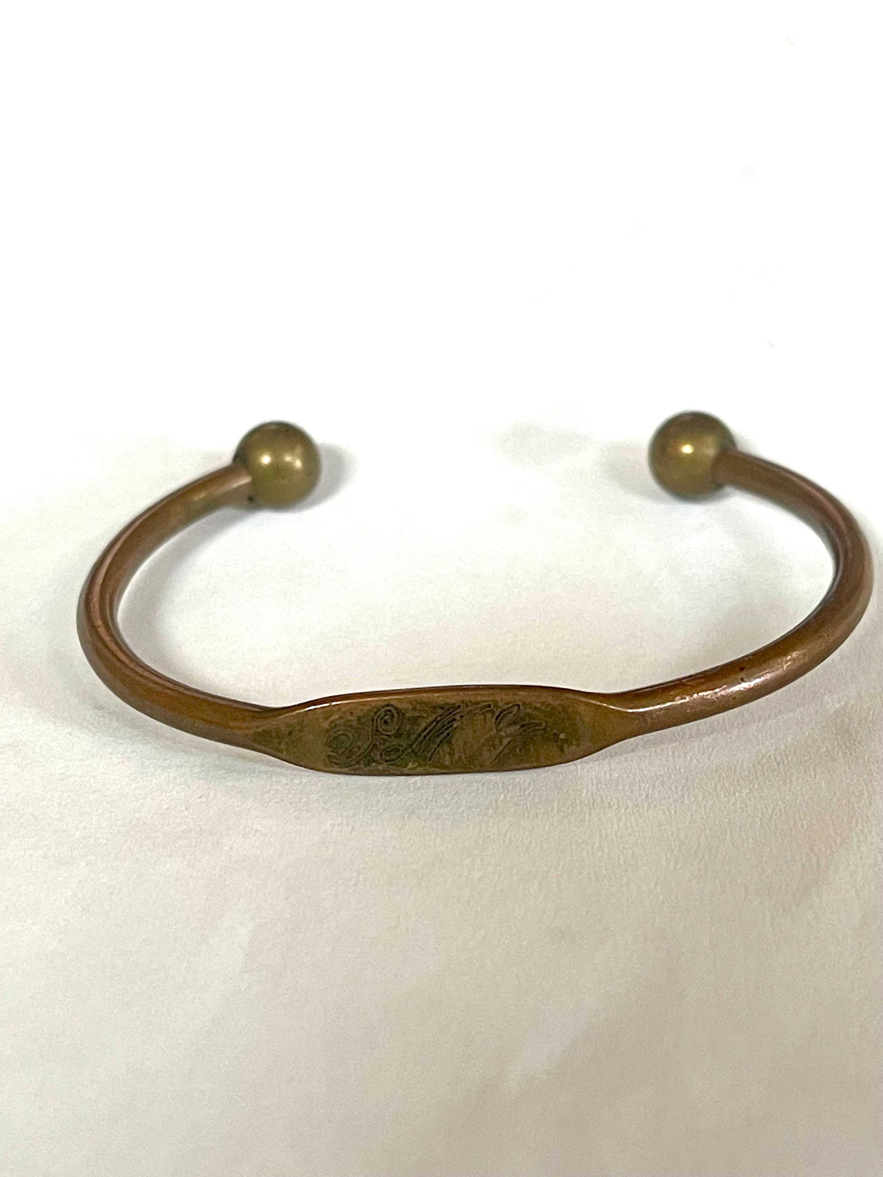 Vintage Handmade Copper Cuff