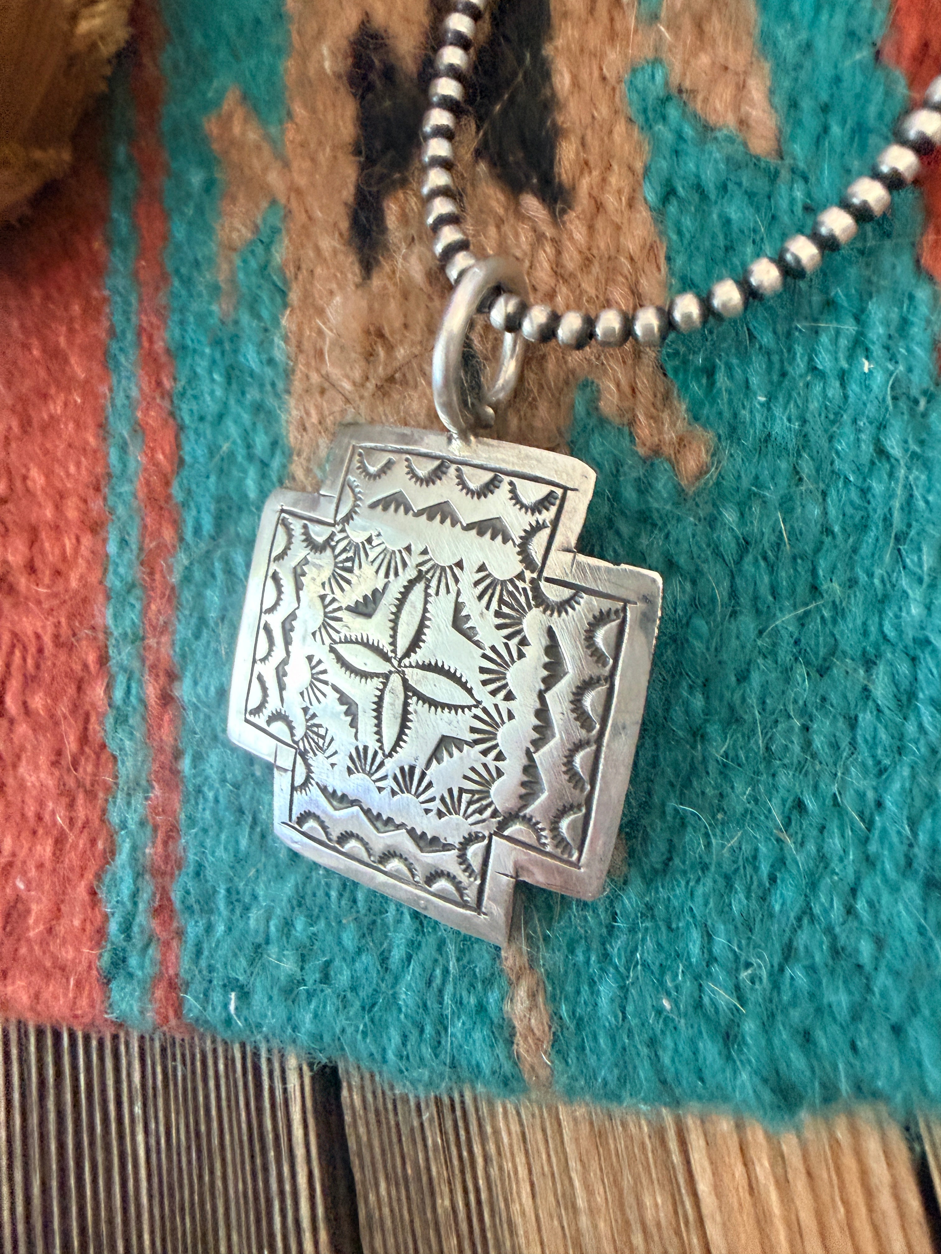 Handcrafted Sterling Silver Cross Pendant