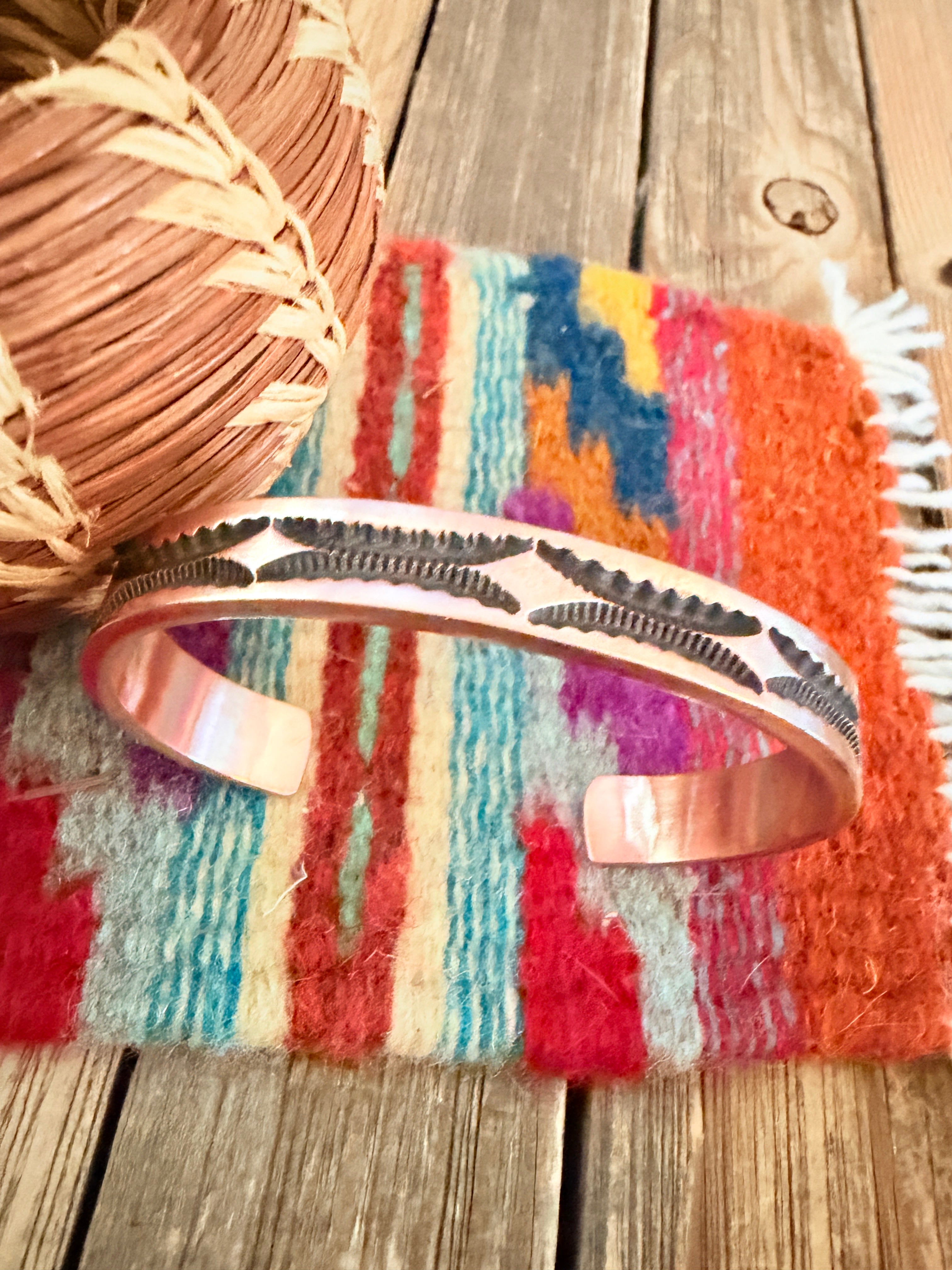 Handcrafted Copper Cuff Bracelet Jake Tahe