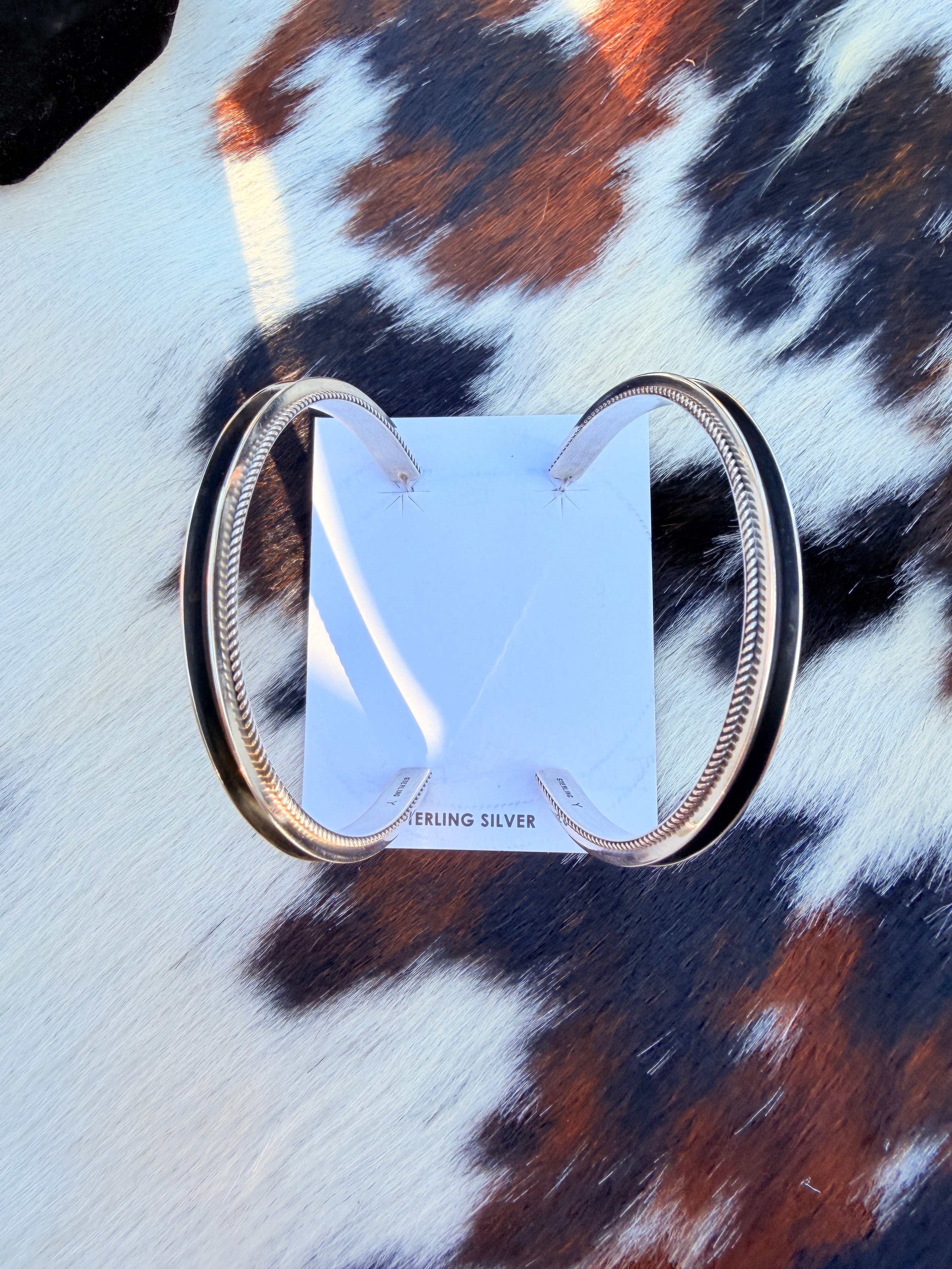 Handcrafted Sterling Silver Hoop Earrings