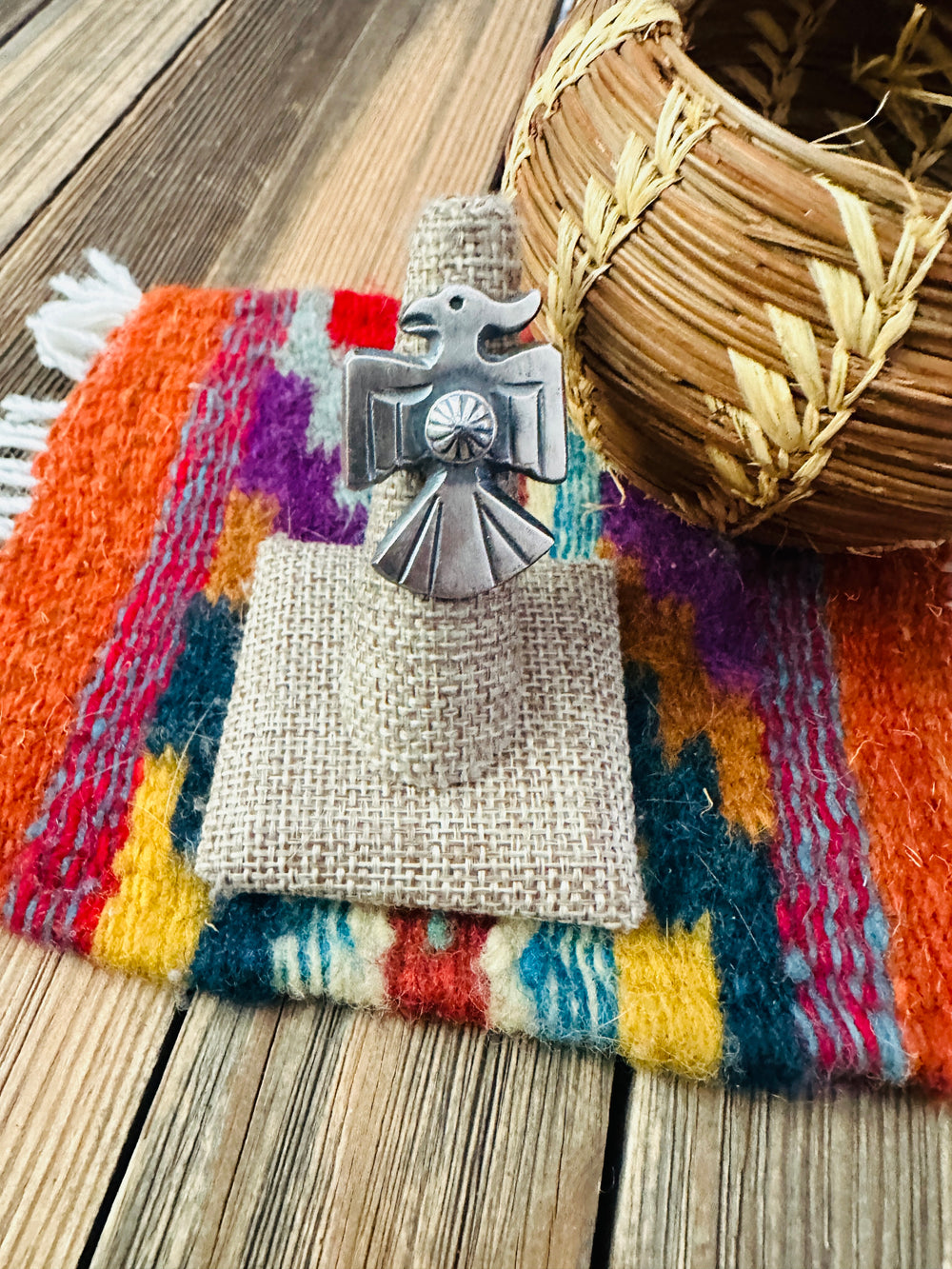 Handcrafted Sterling Silver Thunderbird Ring by Chimney Butte