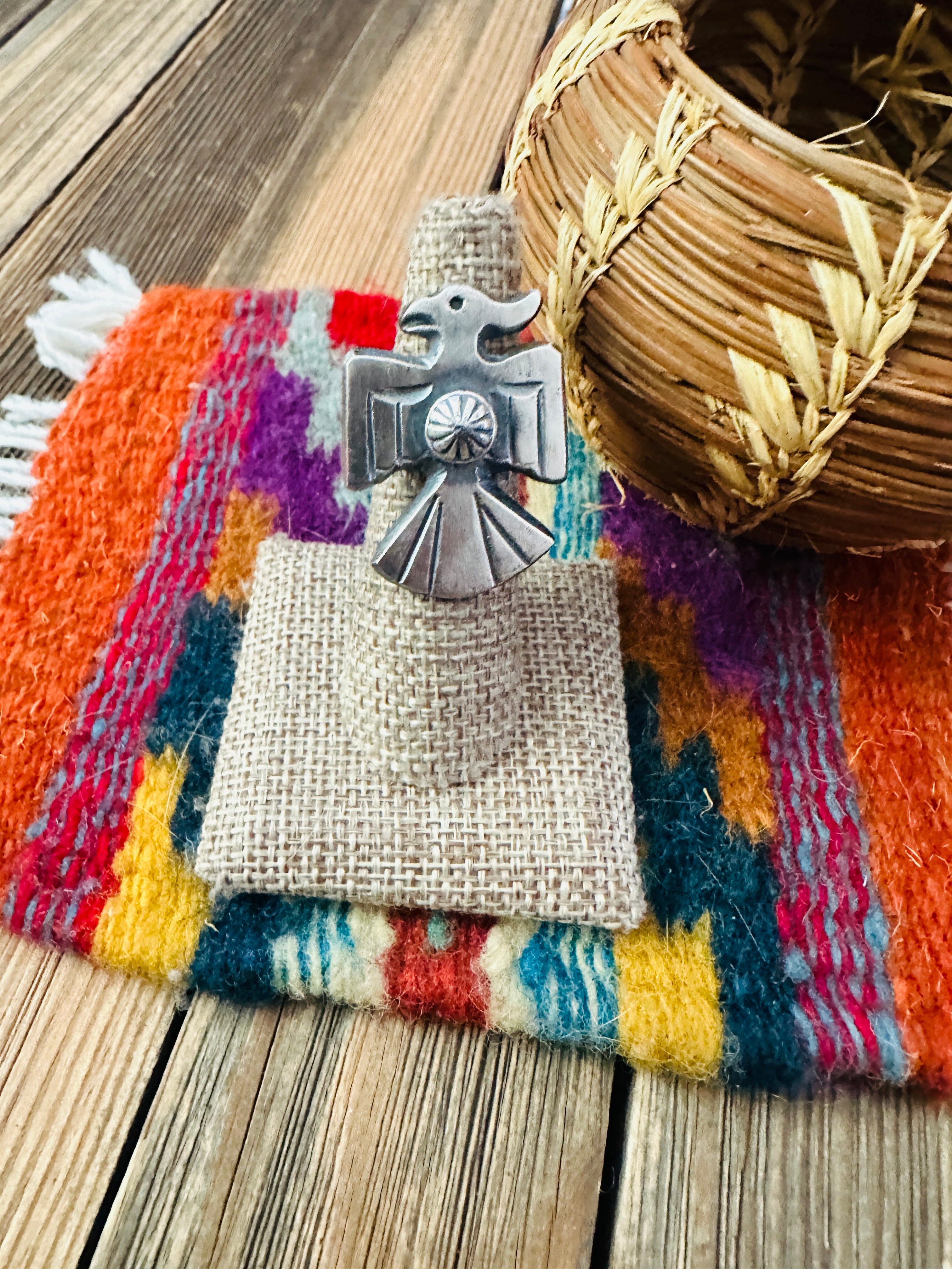 Handcrafted Sterling Silver Thunderbird Ring by Chimney Butte