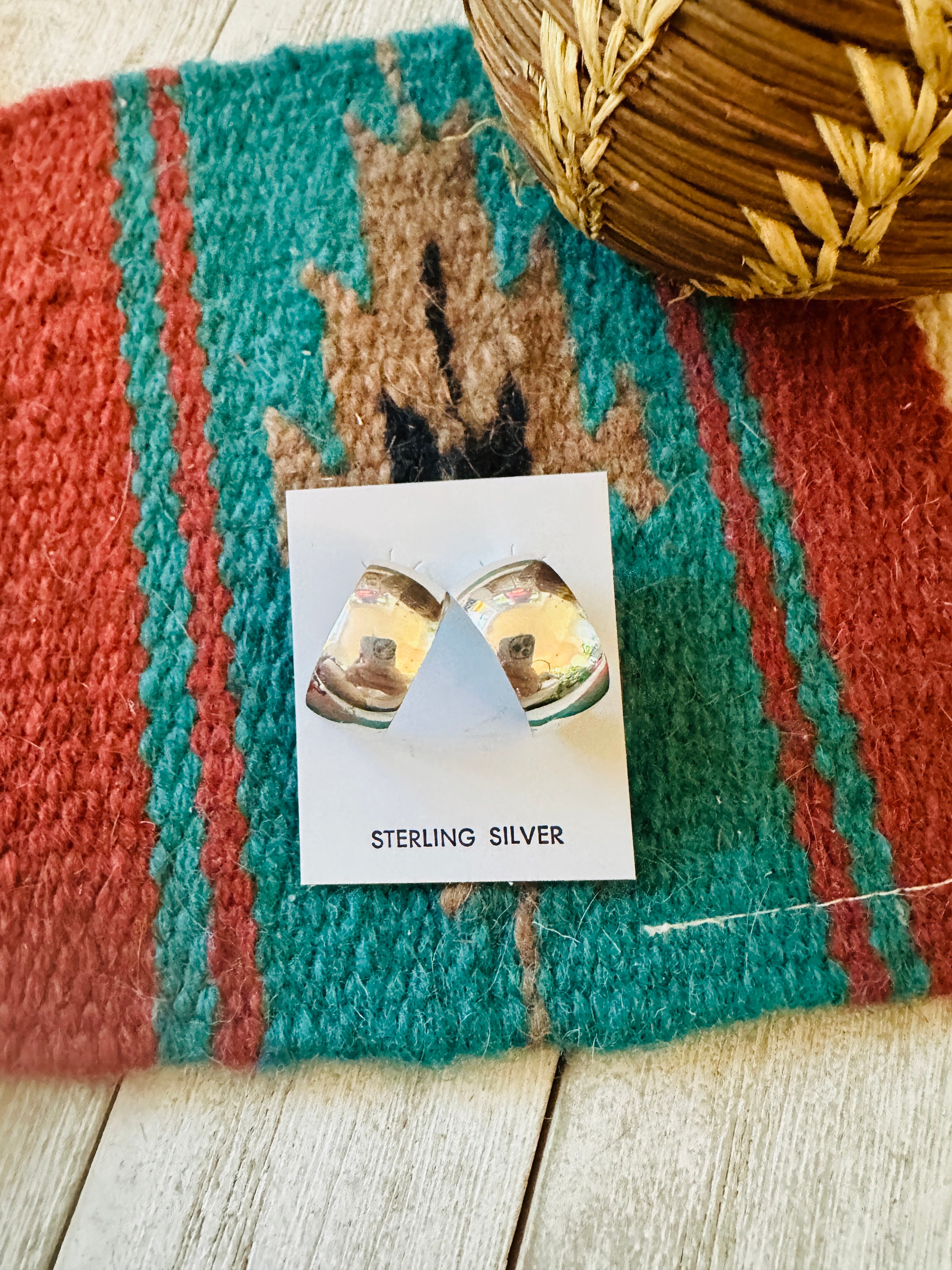 Handcrafted Sterling Silver Hoop Earrings, Cameron’s Faves ♥️