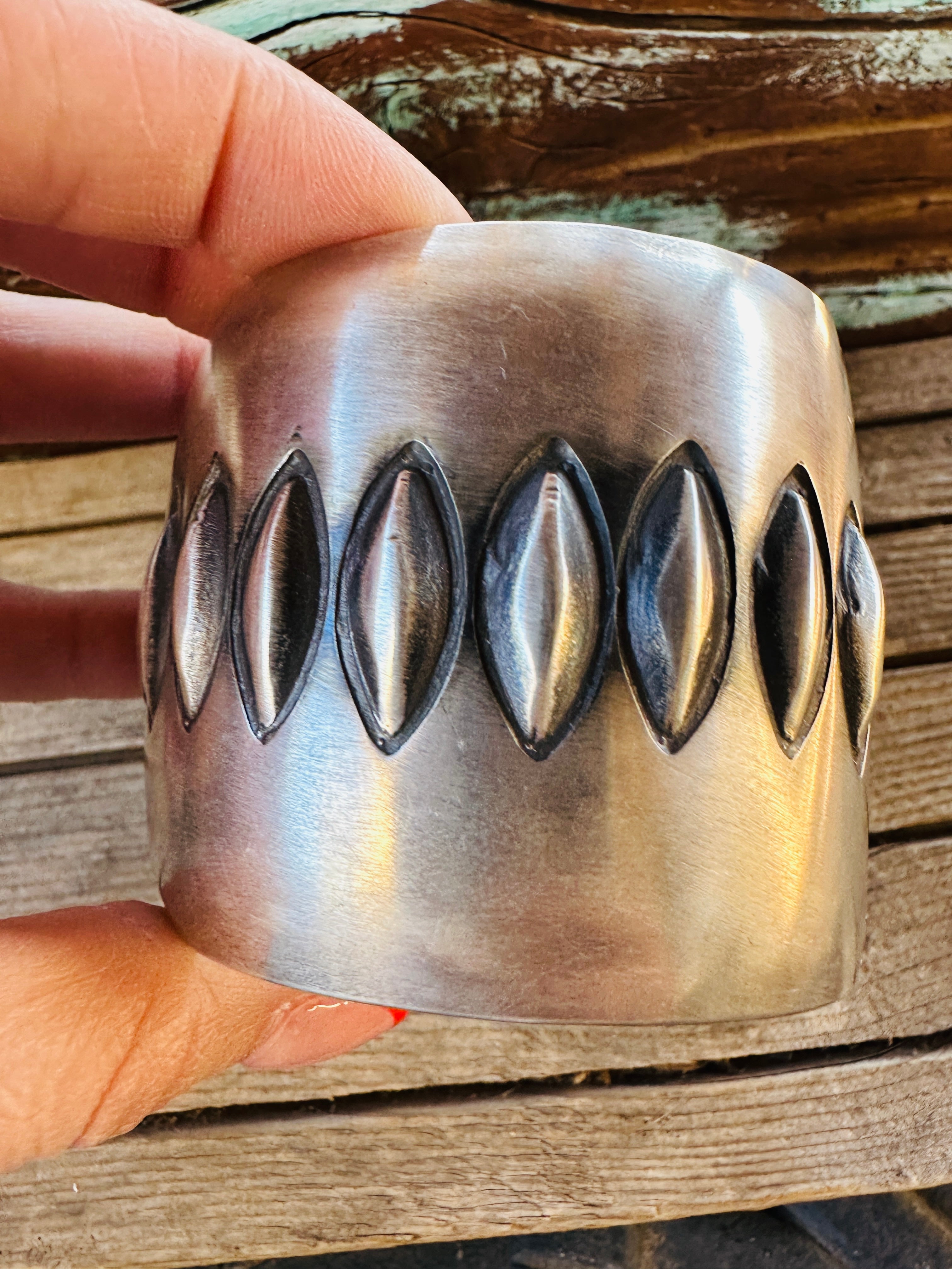 Handcrafted Sterling Silver Cuff Bracelet