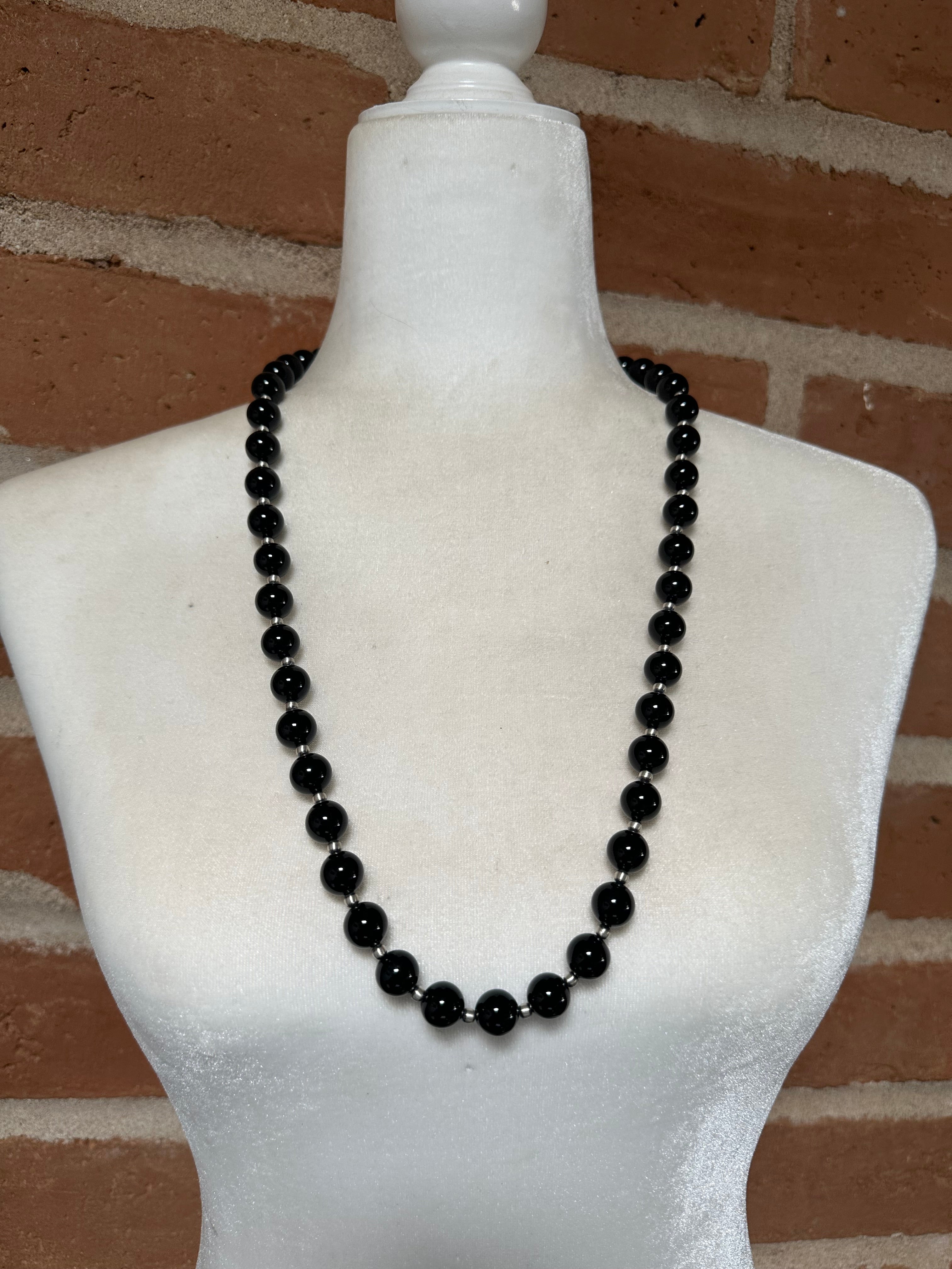 Mens Pearl Necklace With Black Onyx, Pearl Necklace Men, Real Pearl Necklace  for Men, Gifts for Men, Birthday Gift for Him, Y2k Jewelry - Etsy Singapore