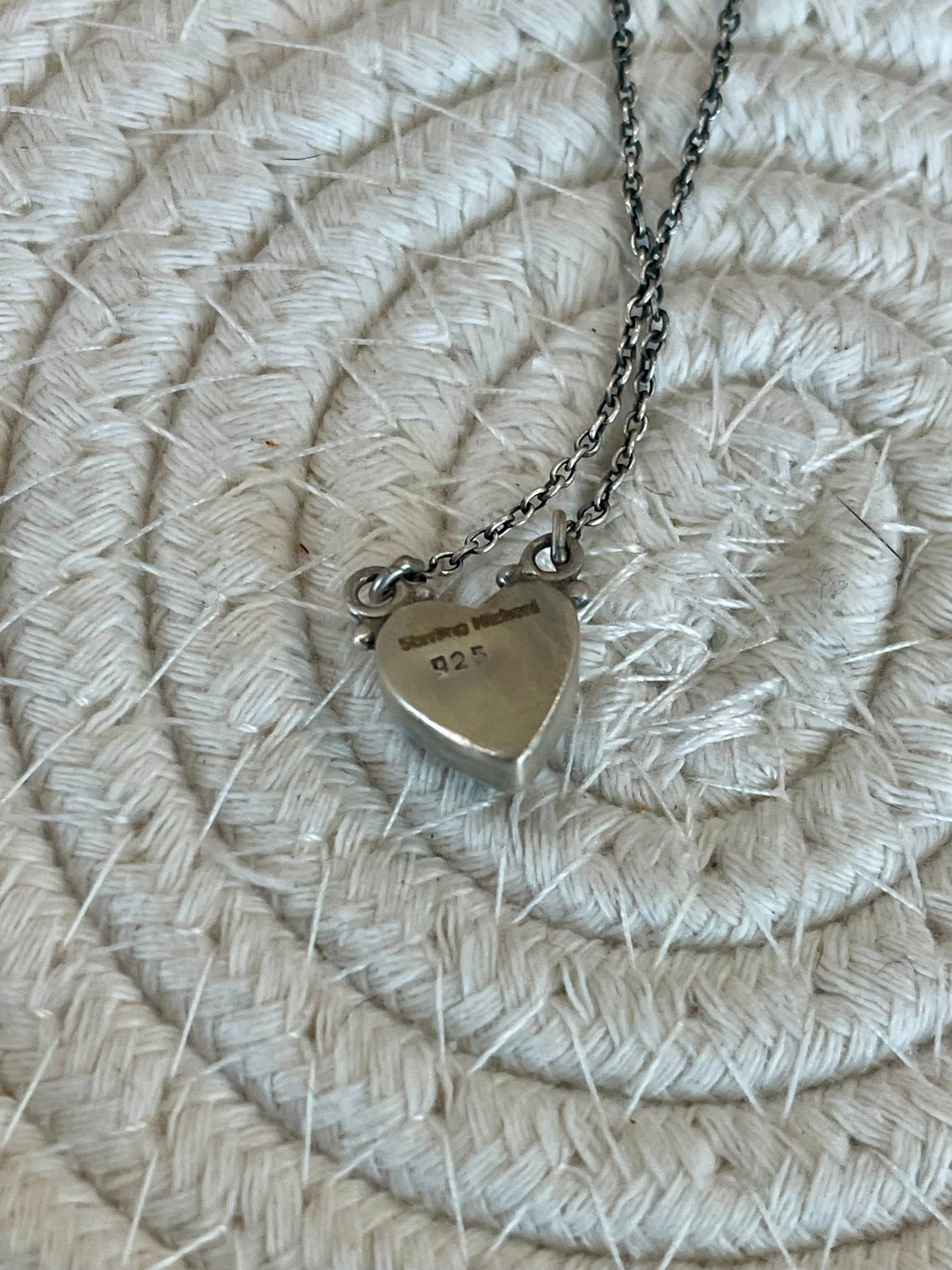 Beautiful Handmade Sterling Silver Dahlia Rose Necklace SET