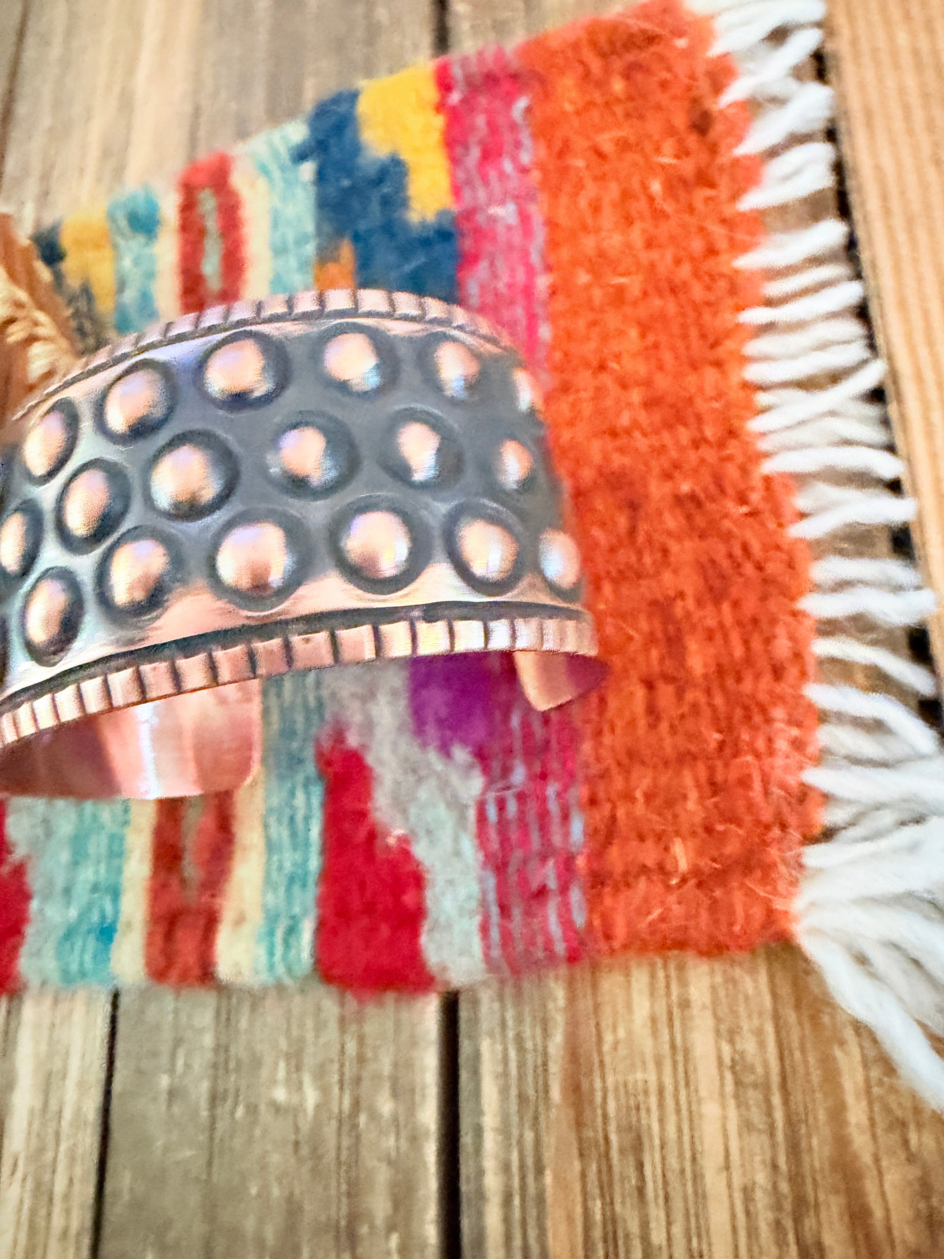 Handcrafted Copper Cuff Bracelet Jake Tahe