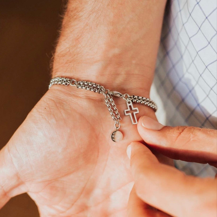 Filled By Faith Chain Bracelet