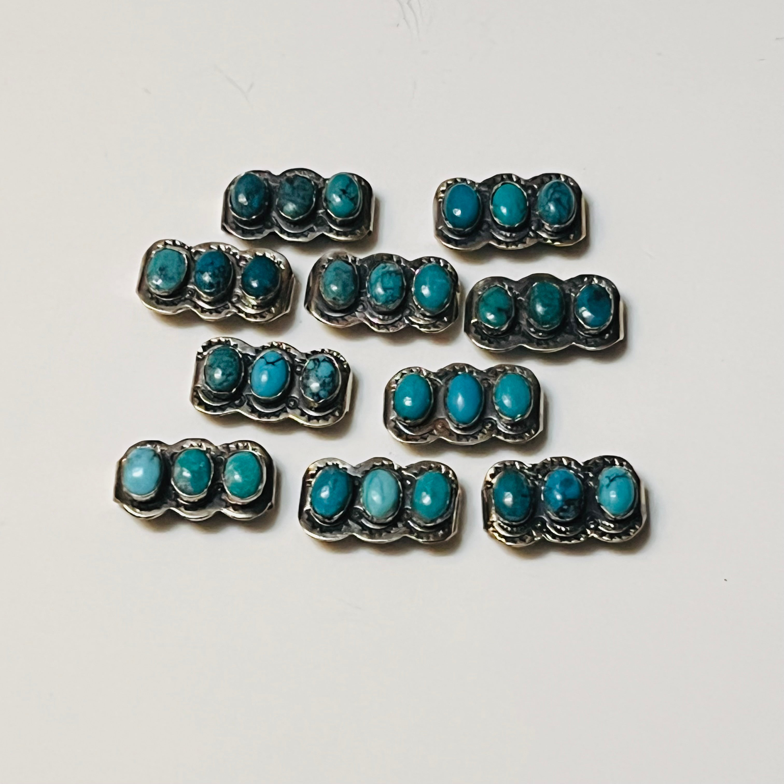 Handmade Turquoise & Sterling Silver Watch Charm