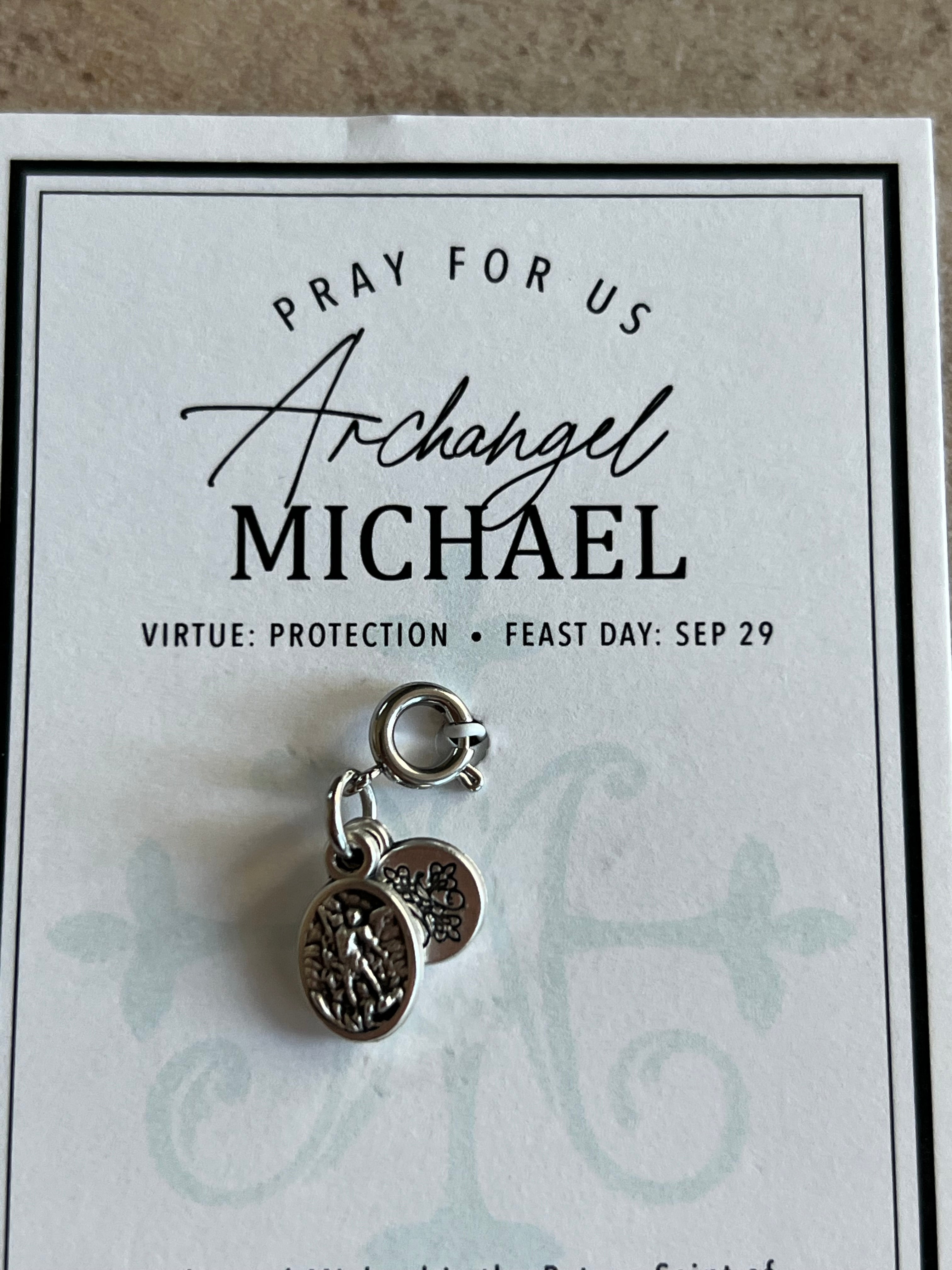 Archangel Michael Medal Charm