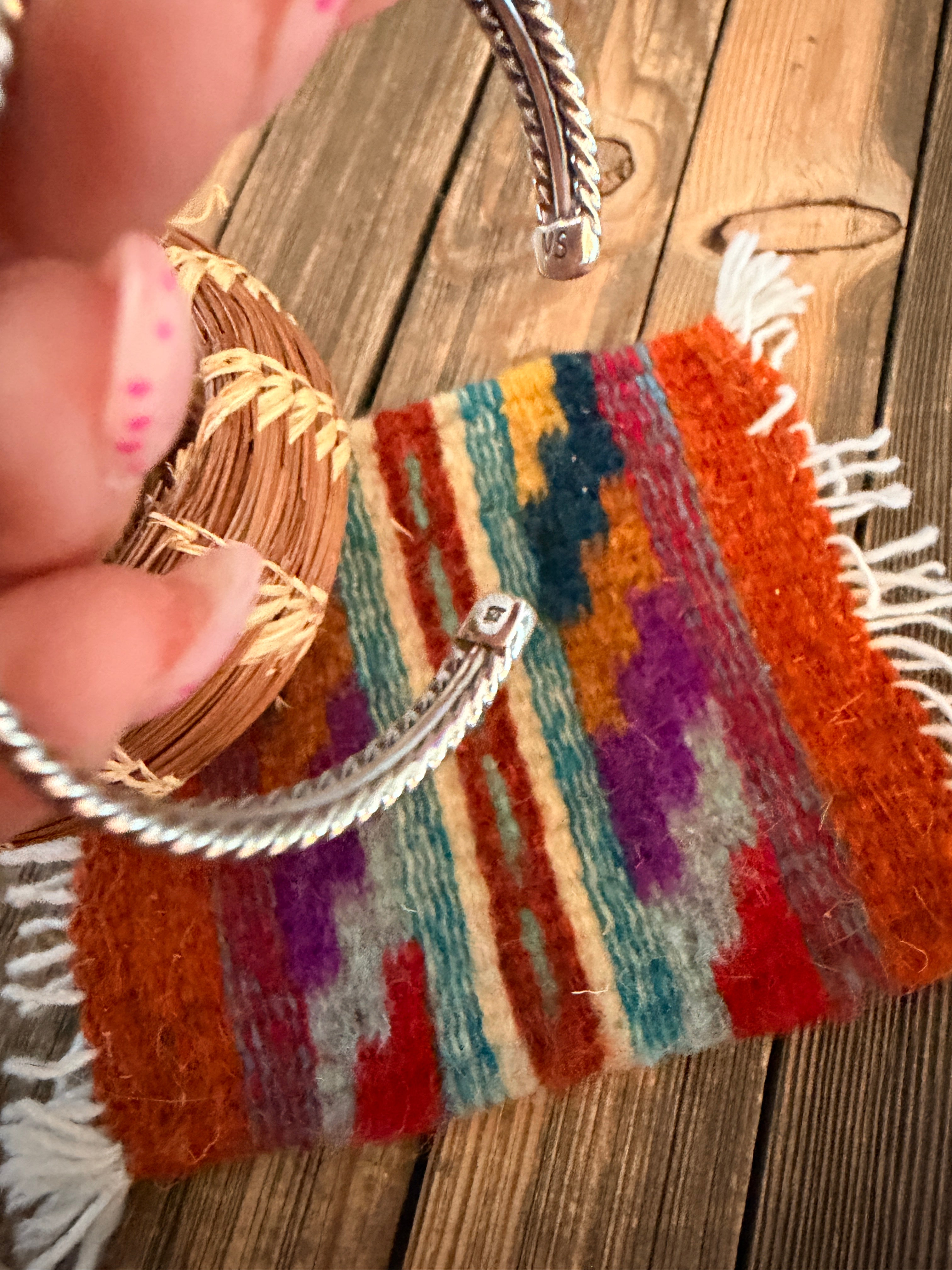 Handcrafted White Buffalo & Sterling Silver Cuff Bracelet