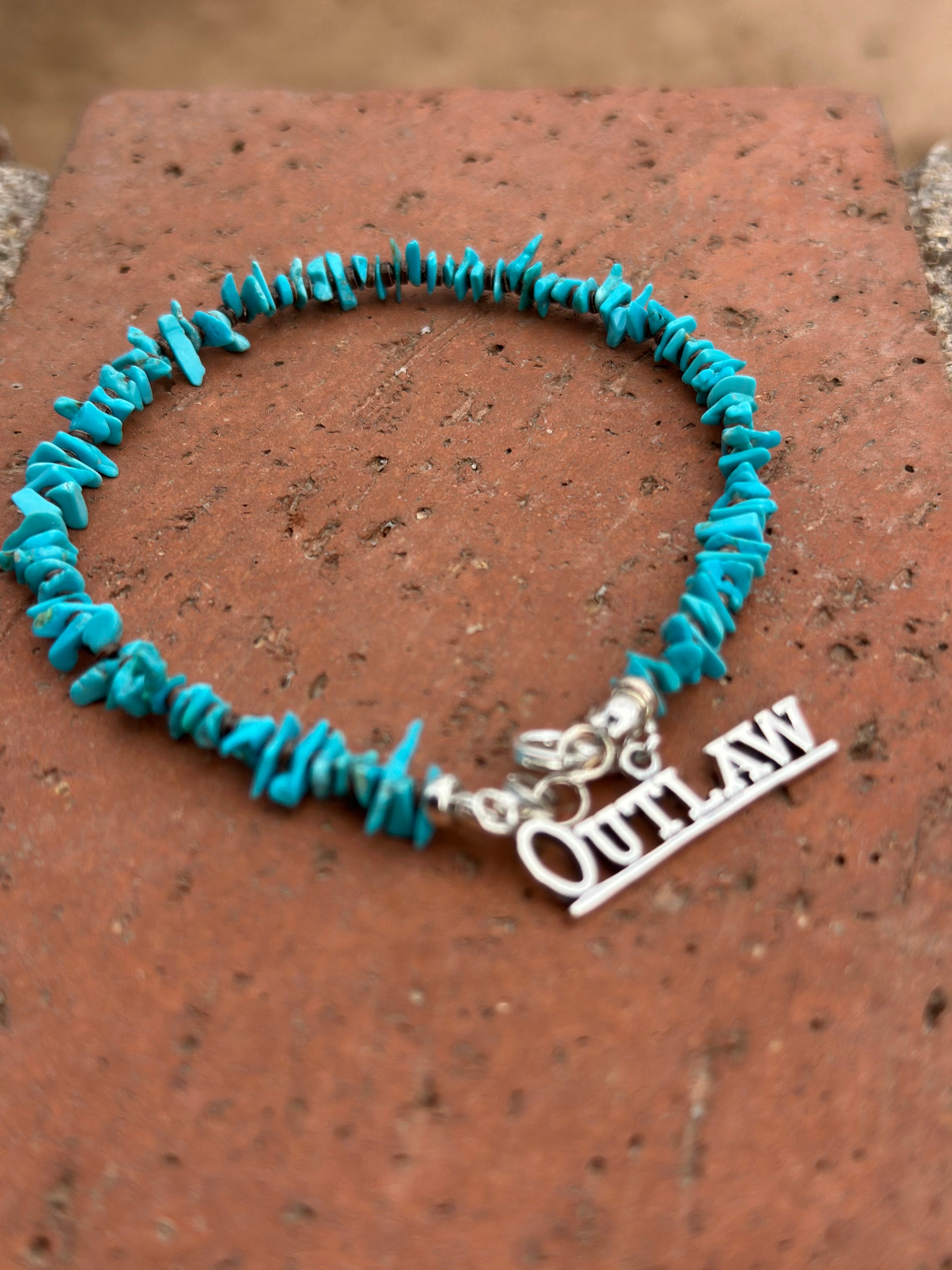 Sterling Silver “OUTLAW” Charm