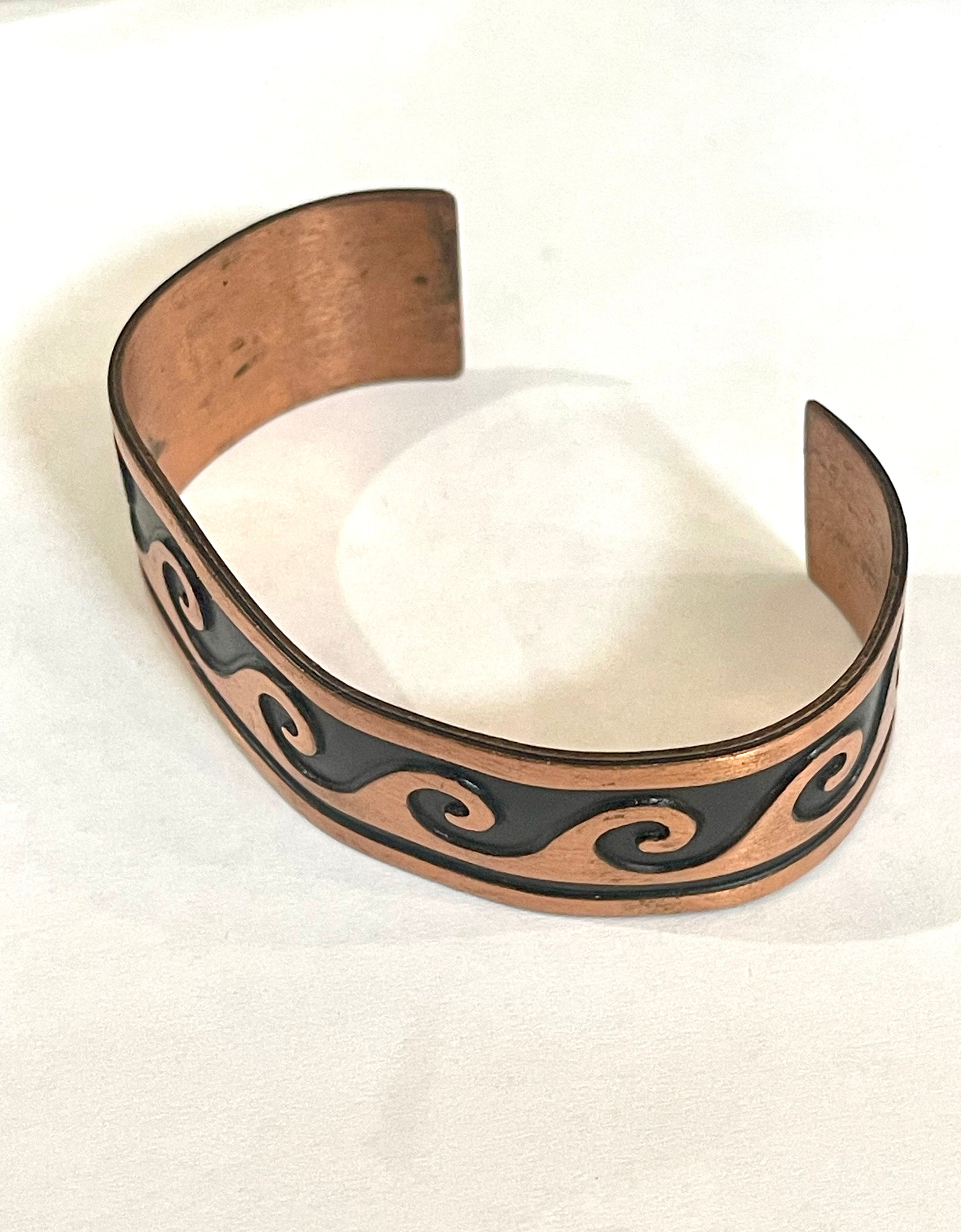 Vintage Handmade Copper Cuff