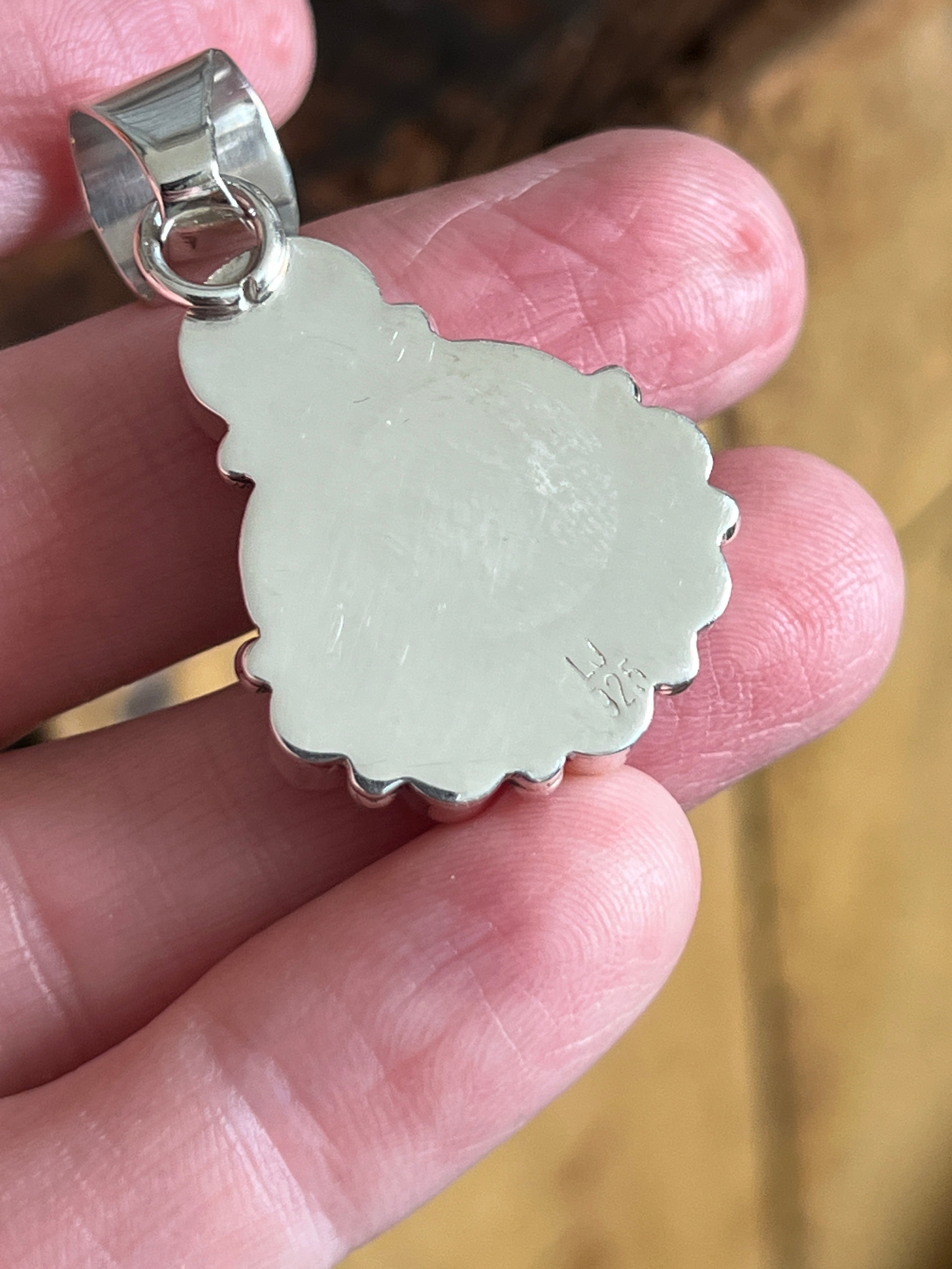 Handcrafted Silver Gems & Jewels Petite Cluster Pendant by Lucy Jake