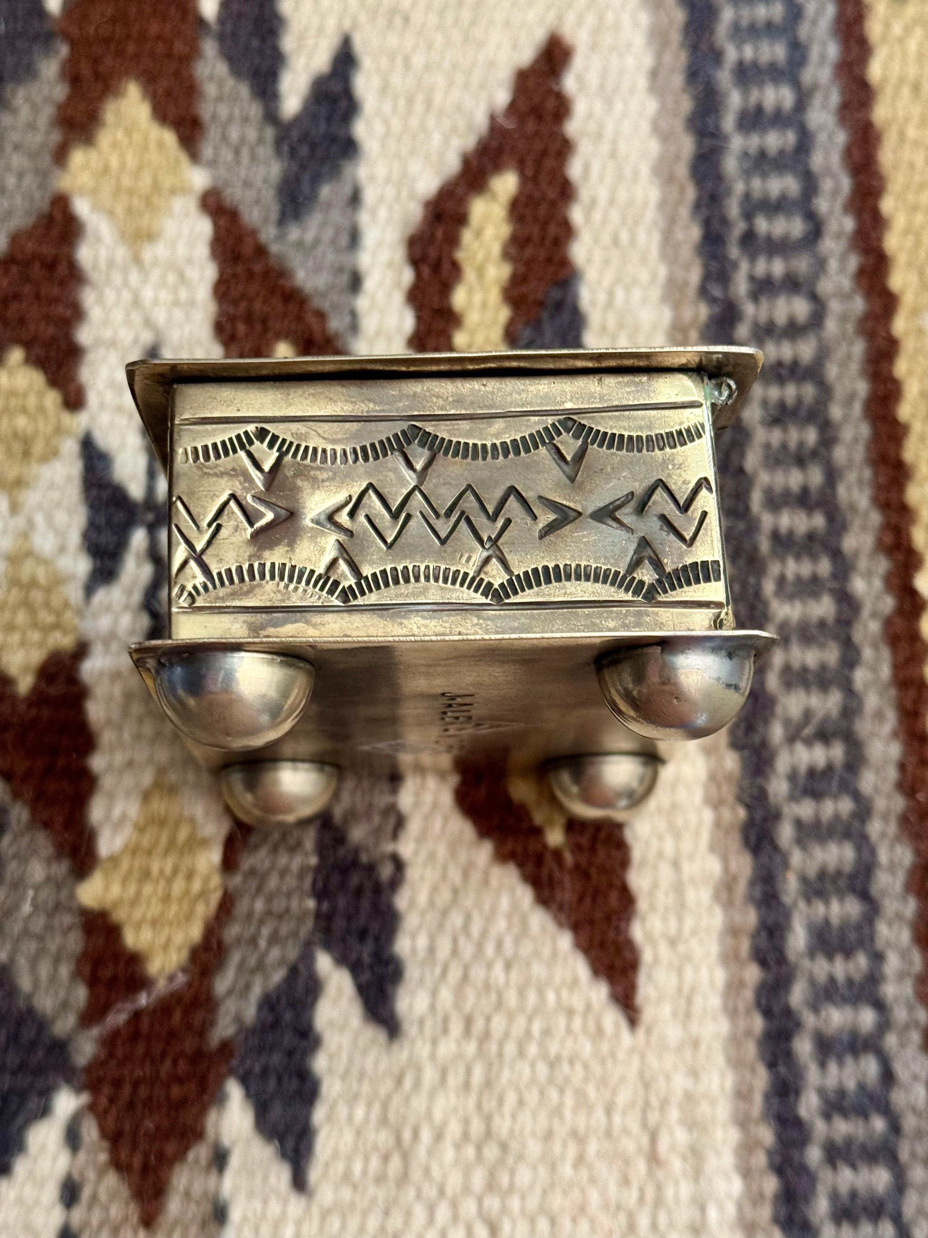 Silver offers trinket box