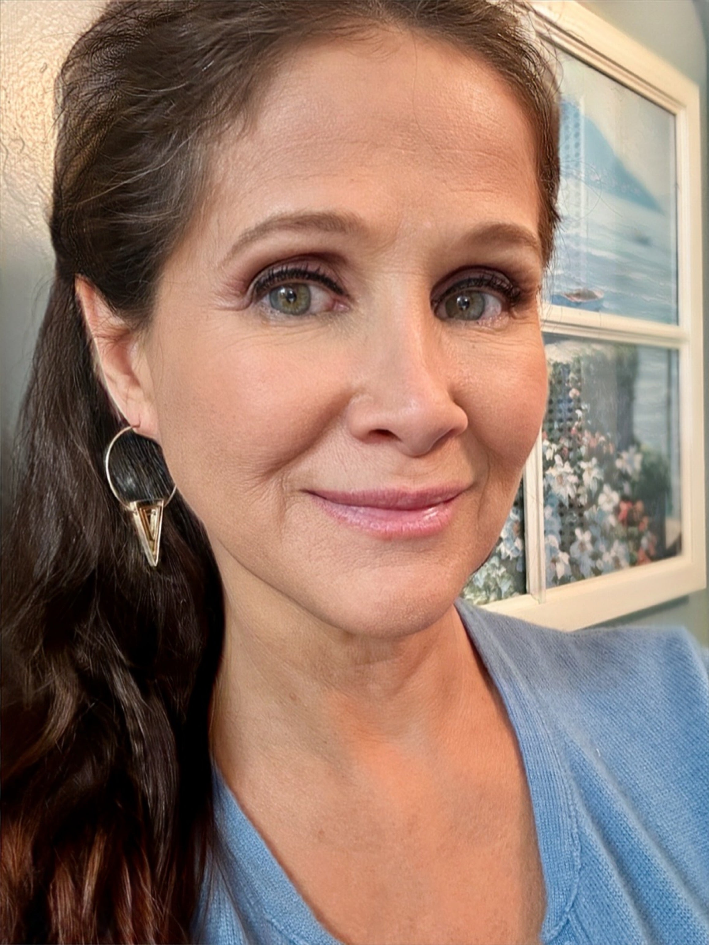 Sterling Silver & Gold Nested Hoop Earrings