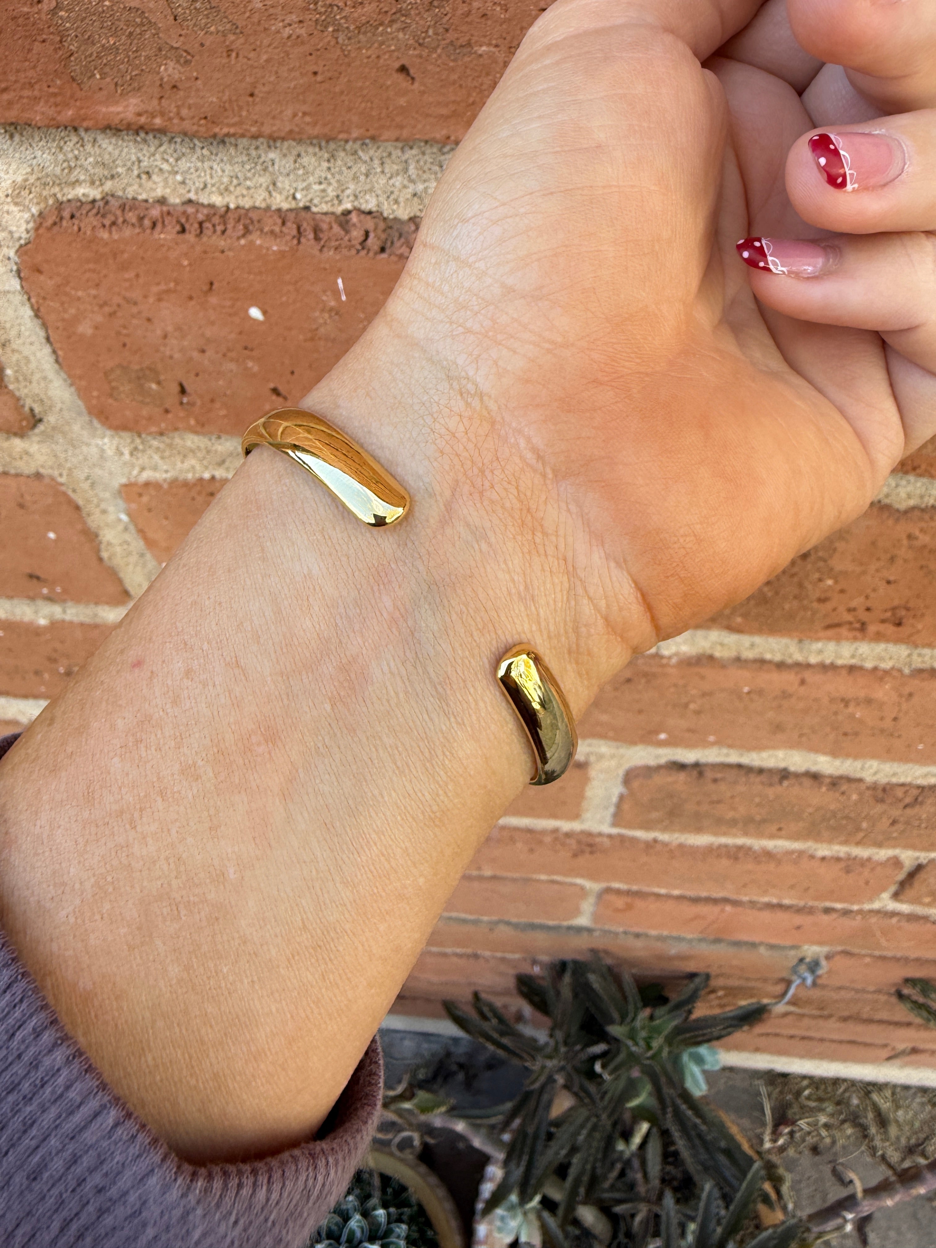 “The Golden Collection” Handmade Gold Plated Sterling Silver Natural Sonoran Mountain Turquoise Bracelet style 6