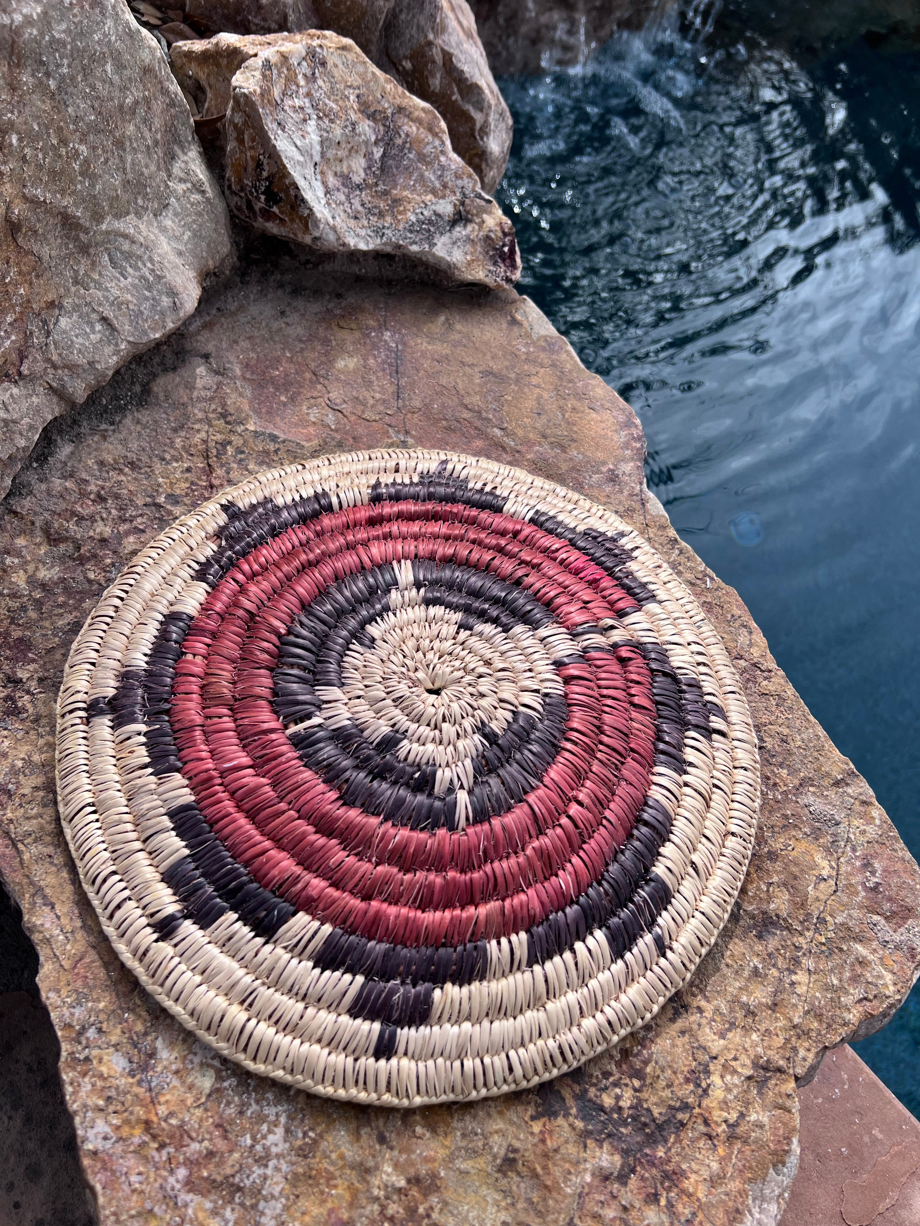 Old Pawn Handcrafted Woven Basket  #11