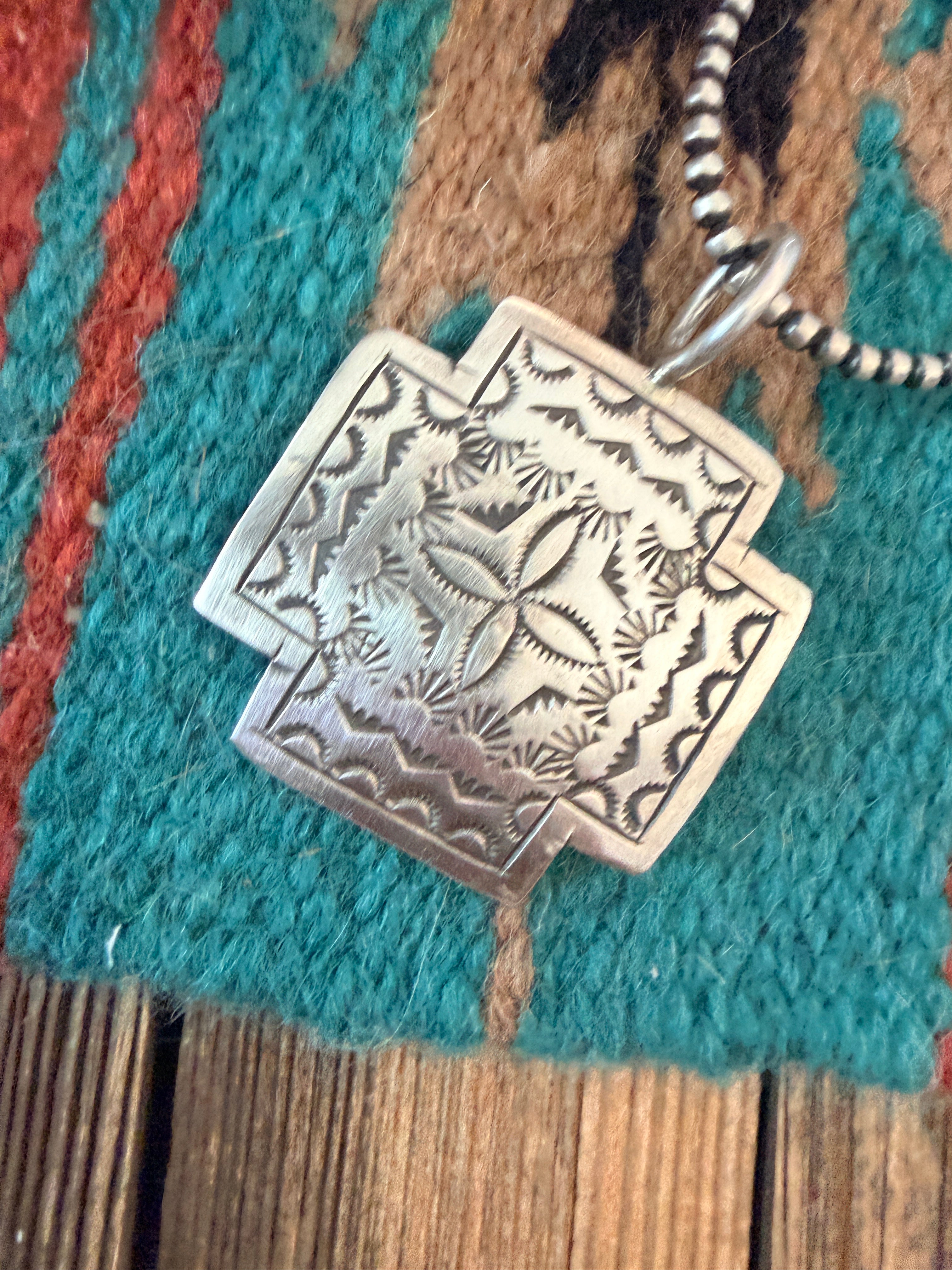 Handcrafted Sterling Silver Cross Pendant