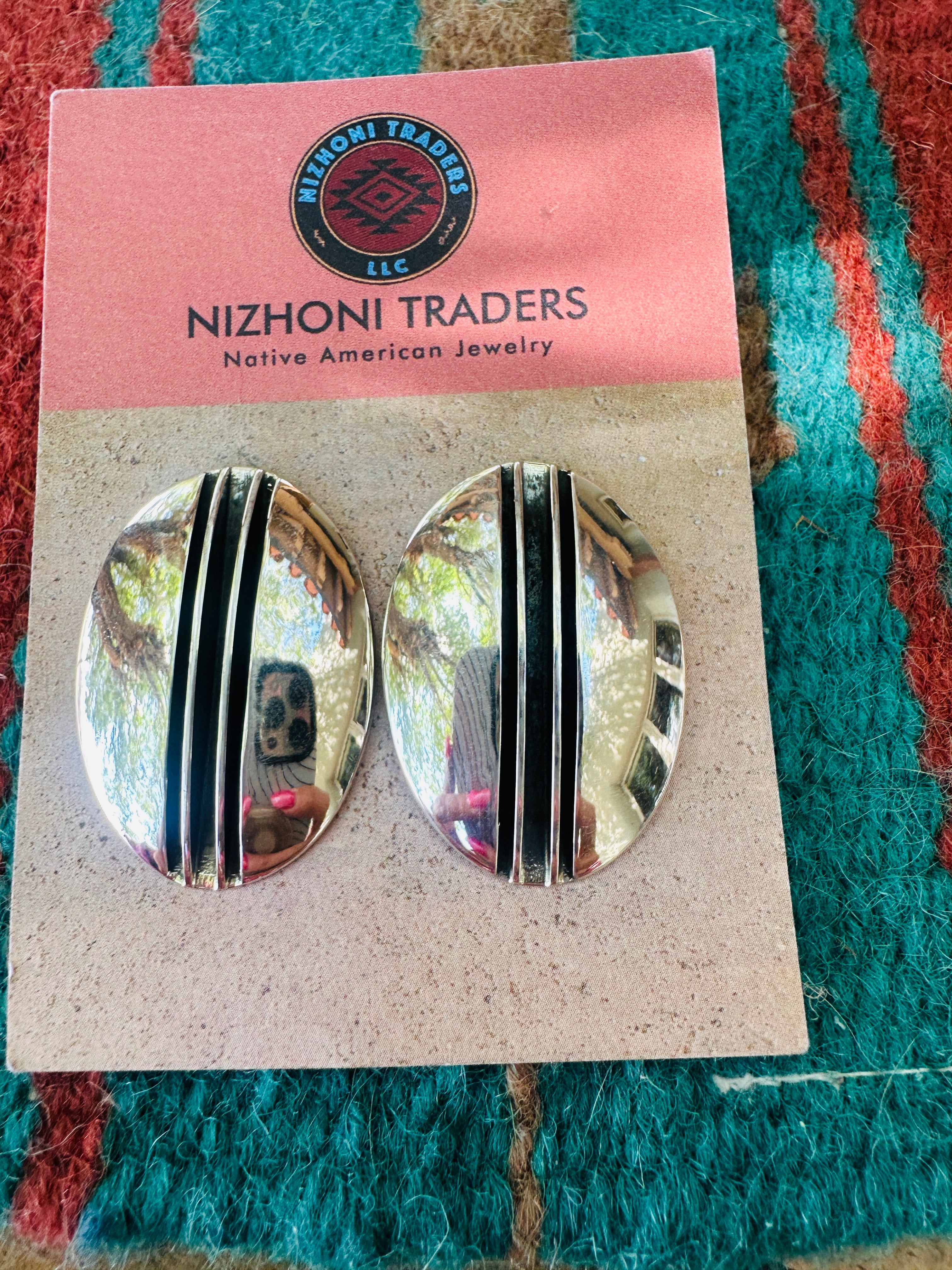 Handcrafted Sterling Silver Post Earrings