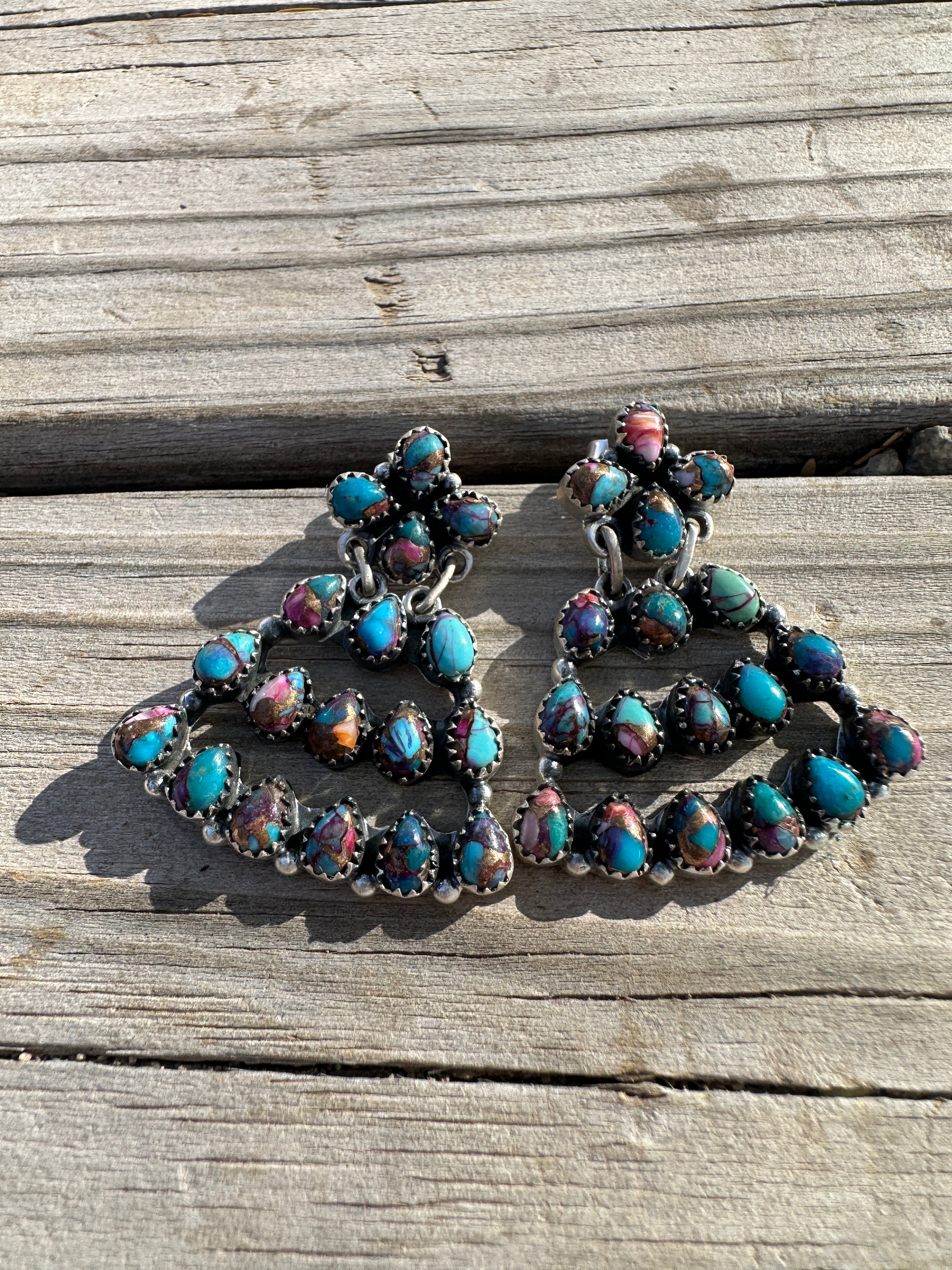 Handmade Sterling Silver Montana Earrings