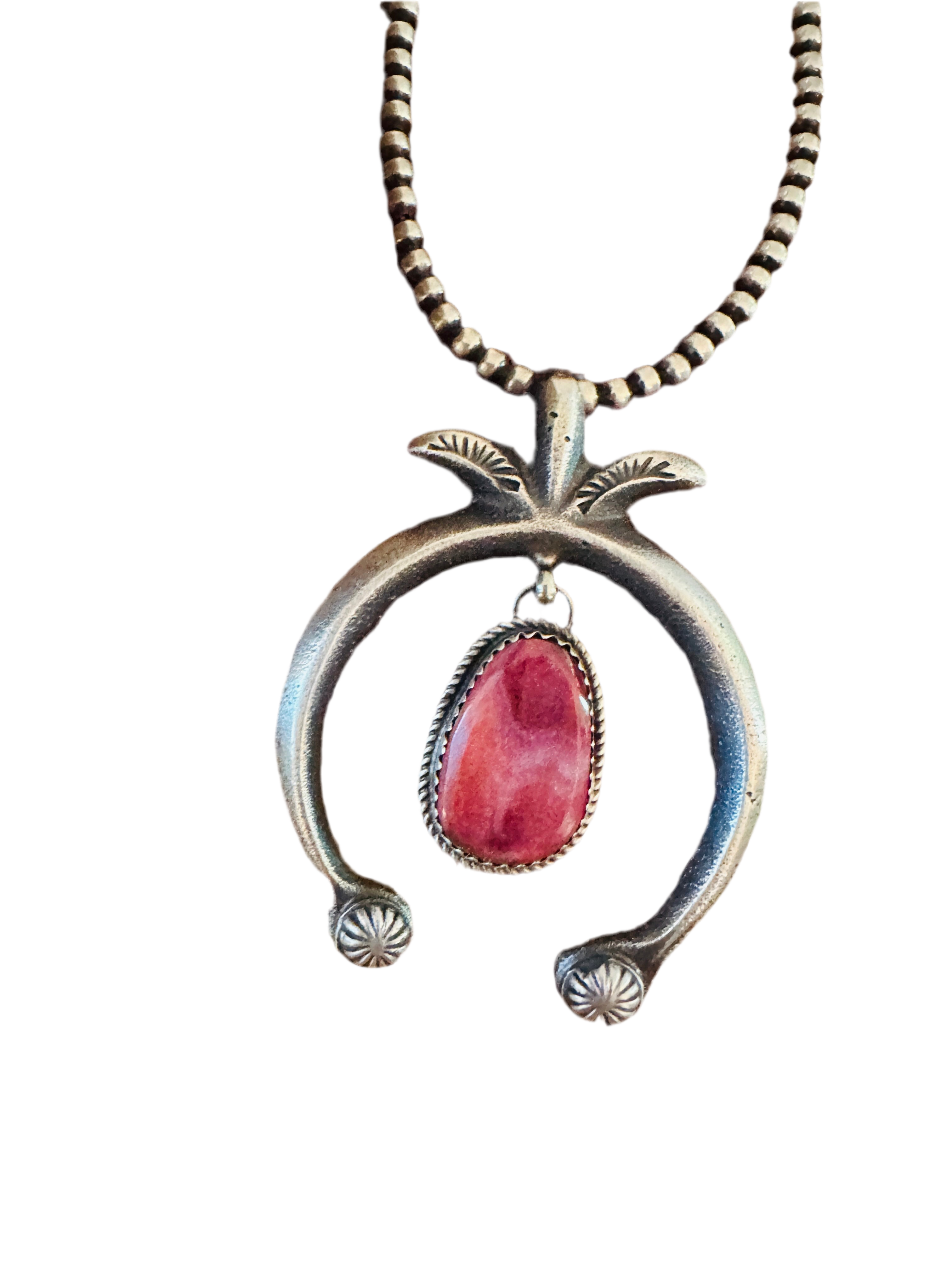 Handcrafted Sterling Silver & Purple Spiny Naja Pendant by Martha Cayatineto