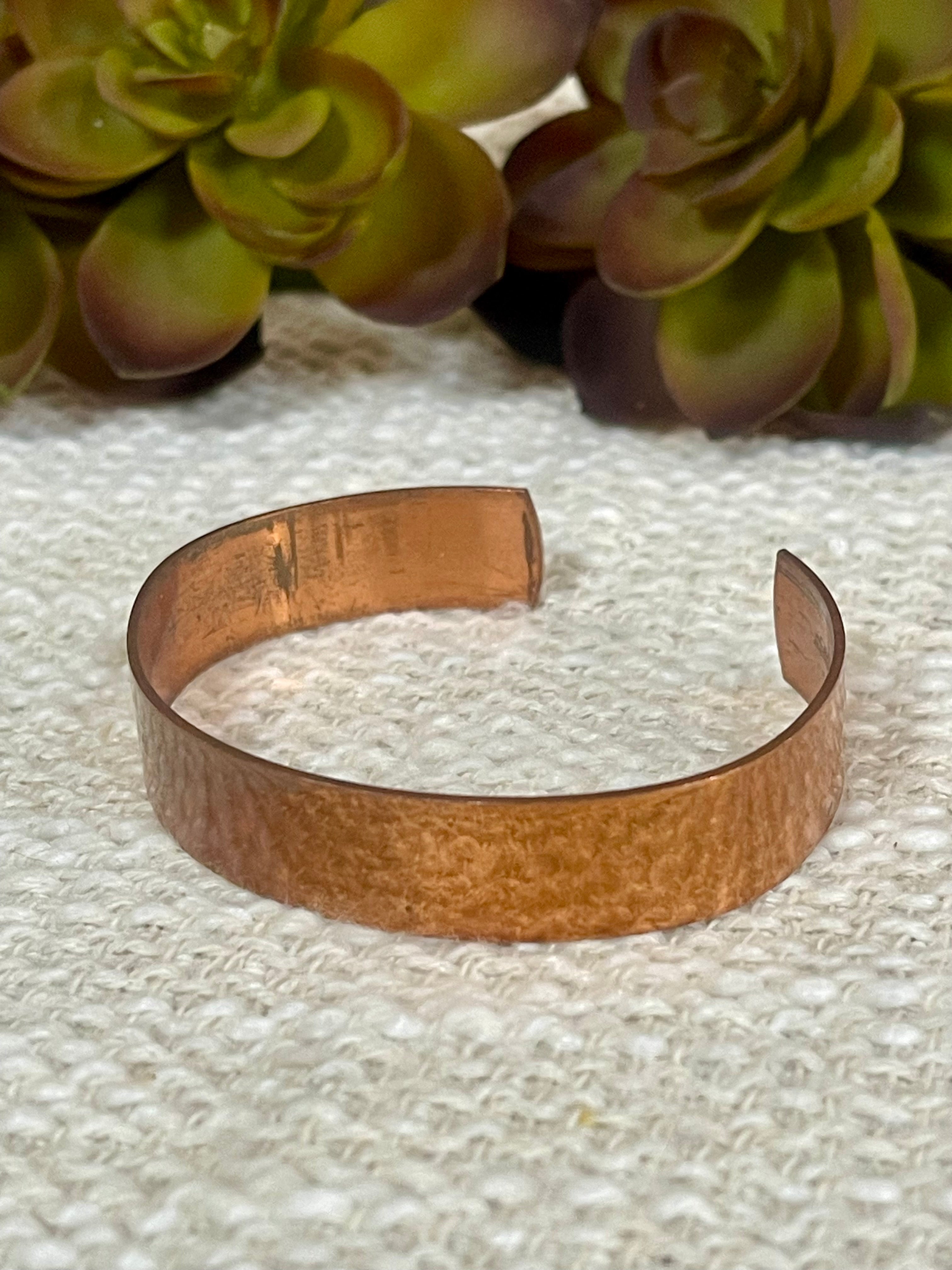 Vintage Handmade Copper Cuff