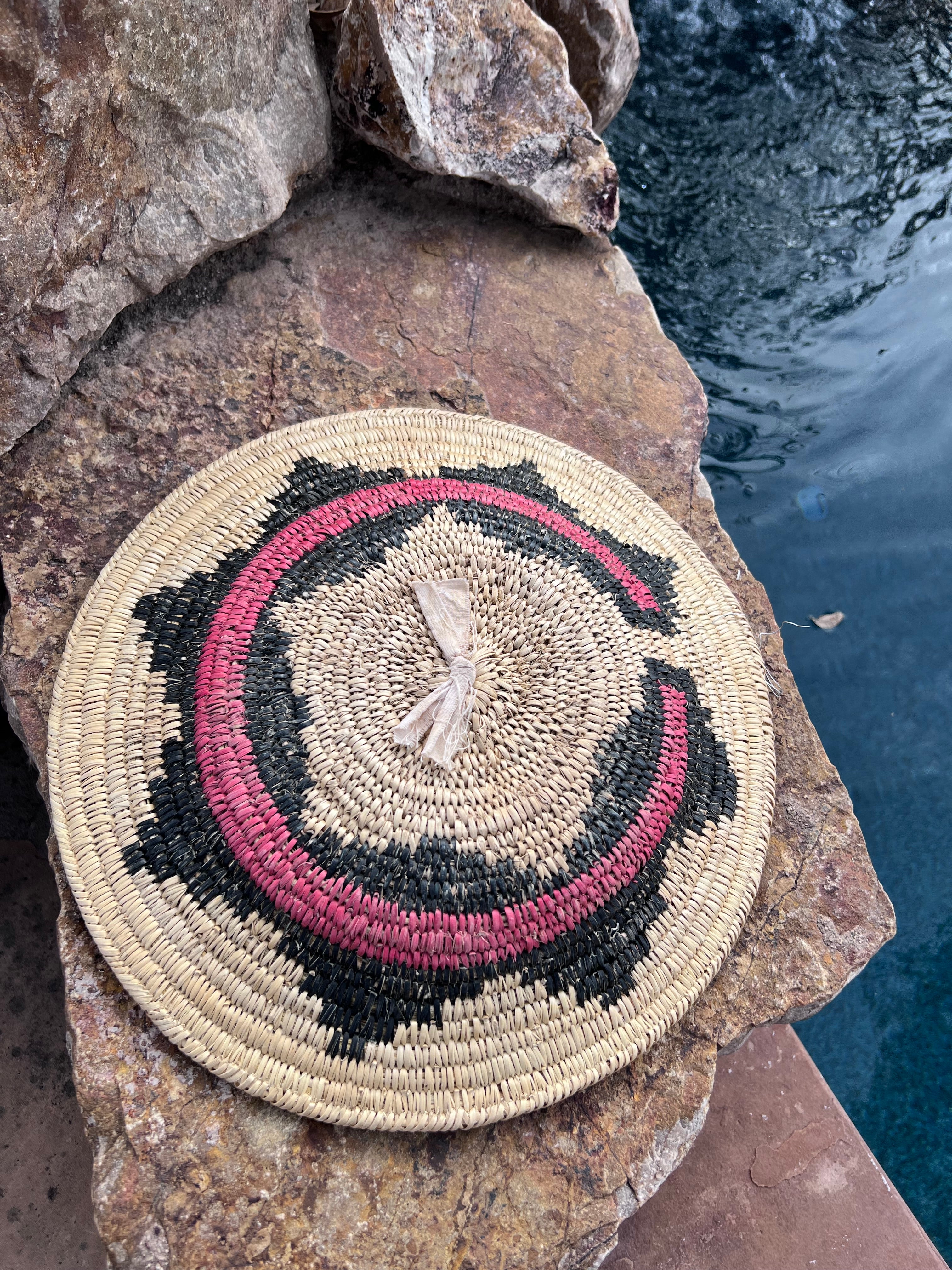 Old Pawn Handcrafted Woven Basket #10