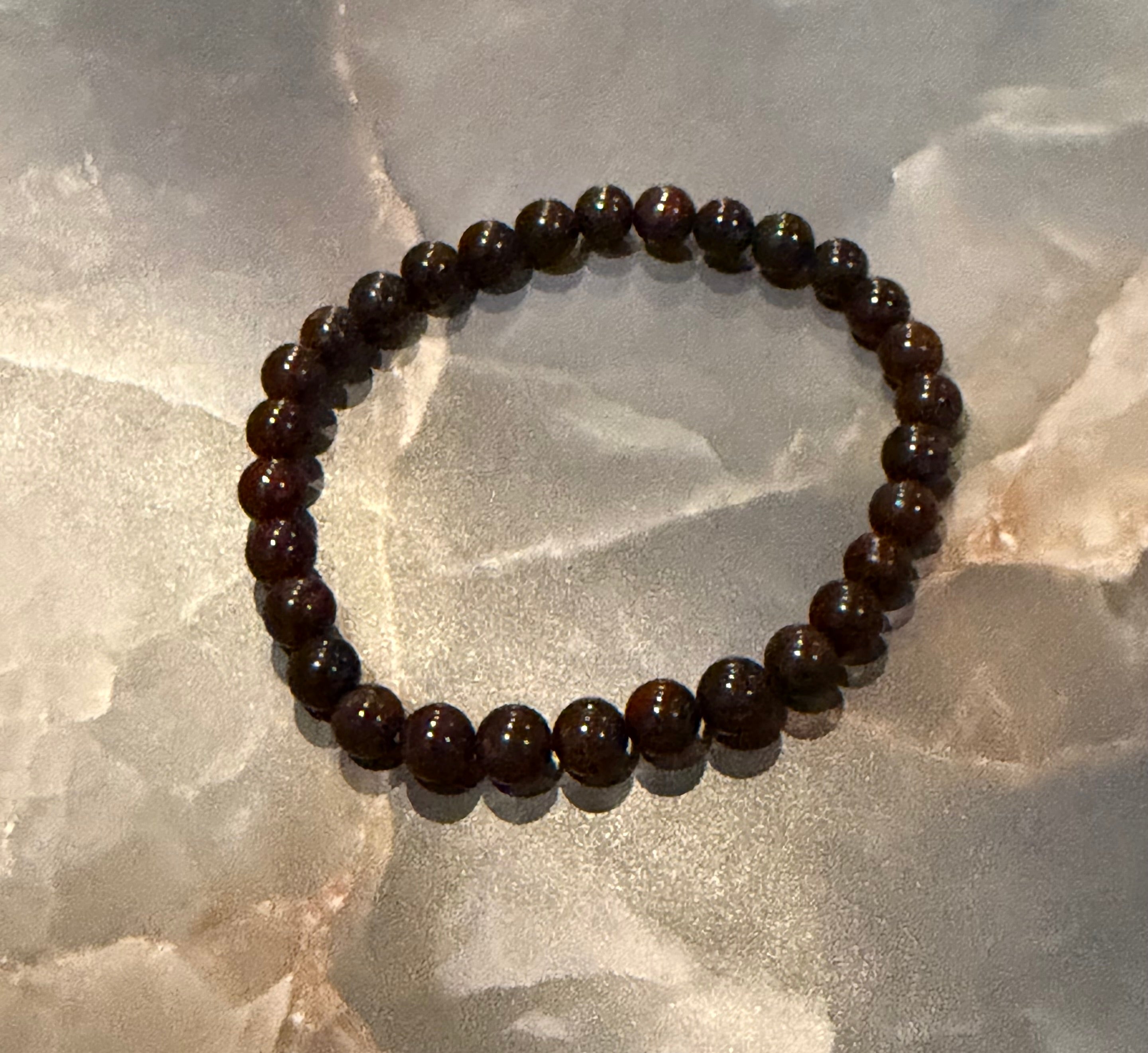 Bloodstone 6mm Bracelet