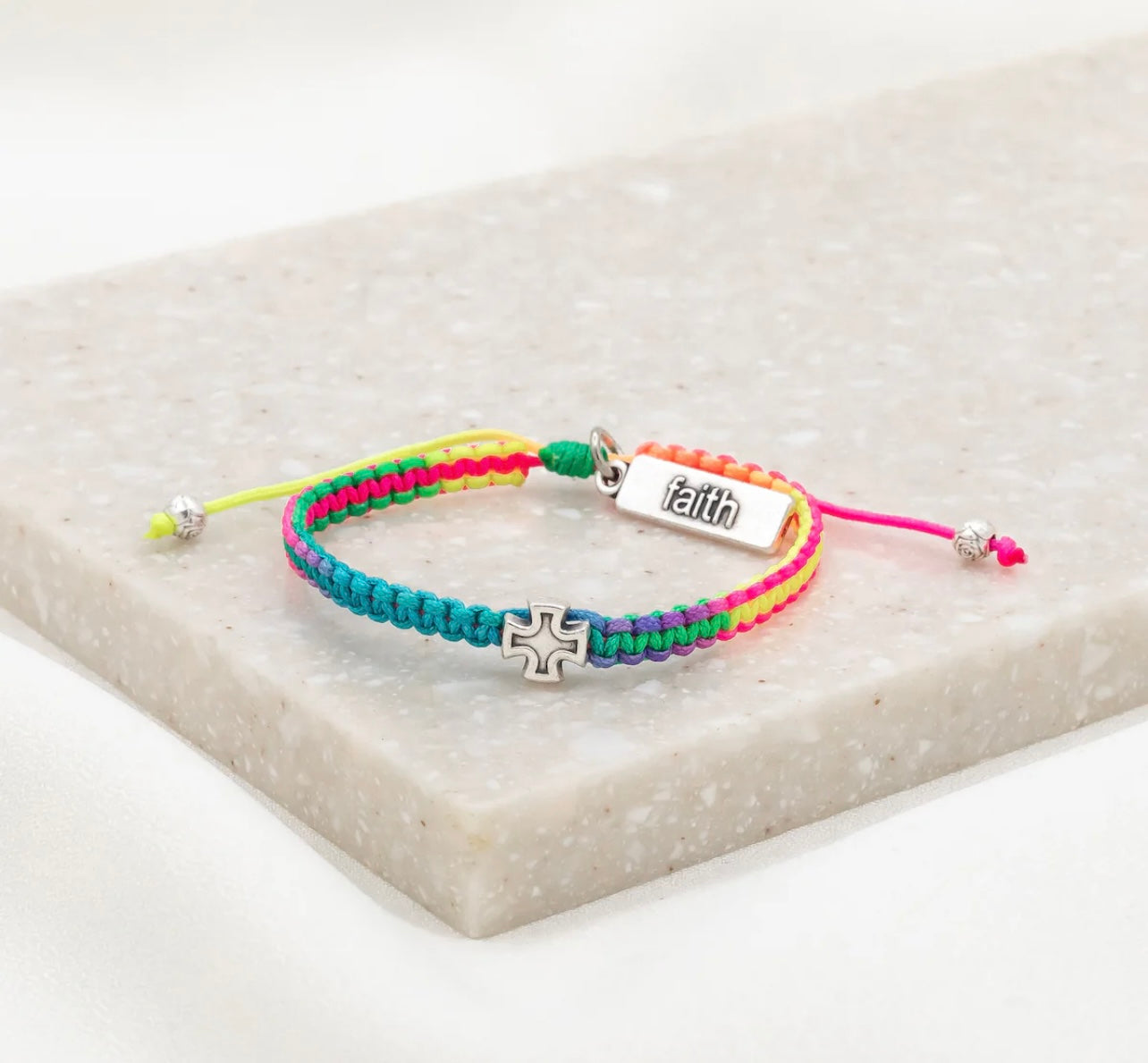 Wonderfully Made Blessed Kid’s Bracelet (Rainbow)