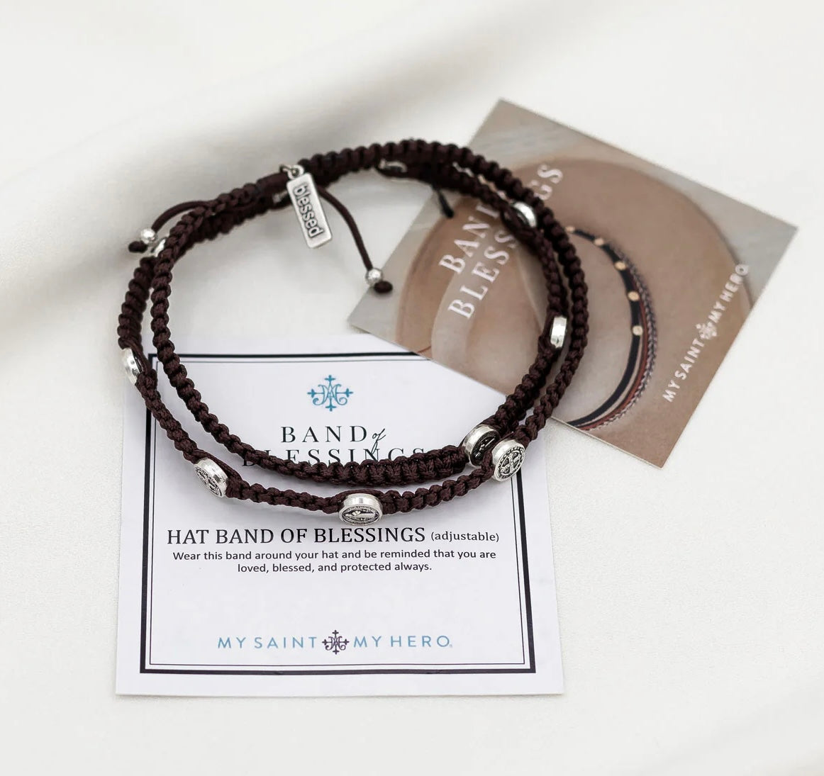 Band of Blessings Hat Band (Brown)