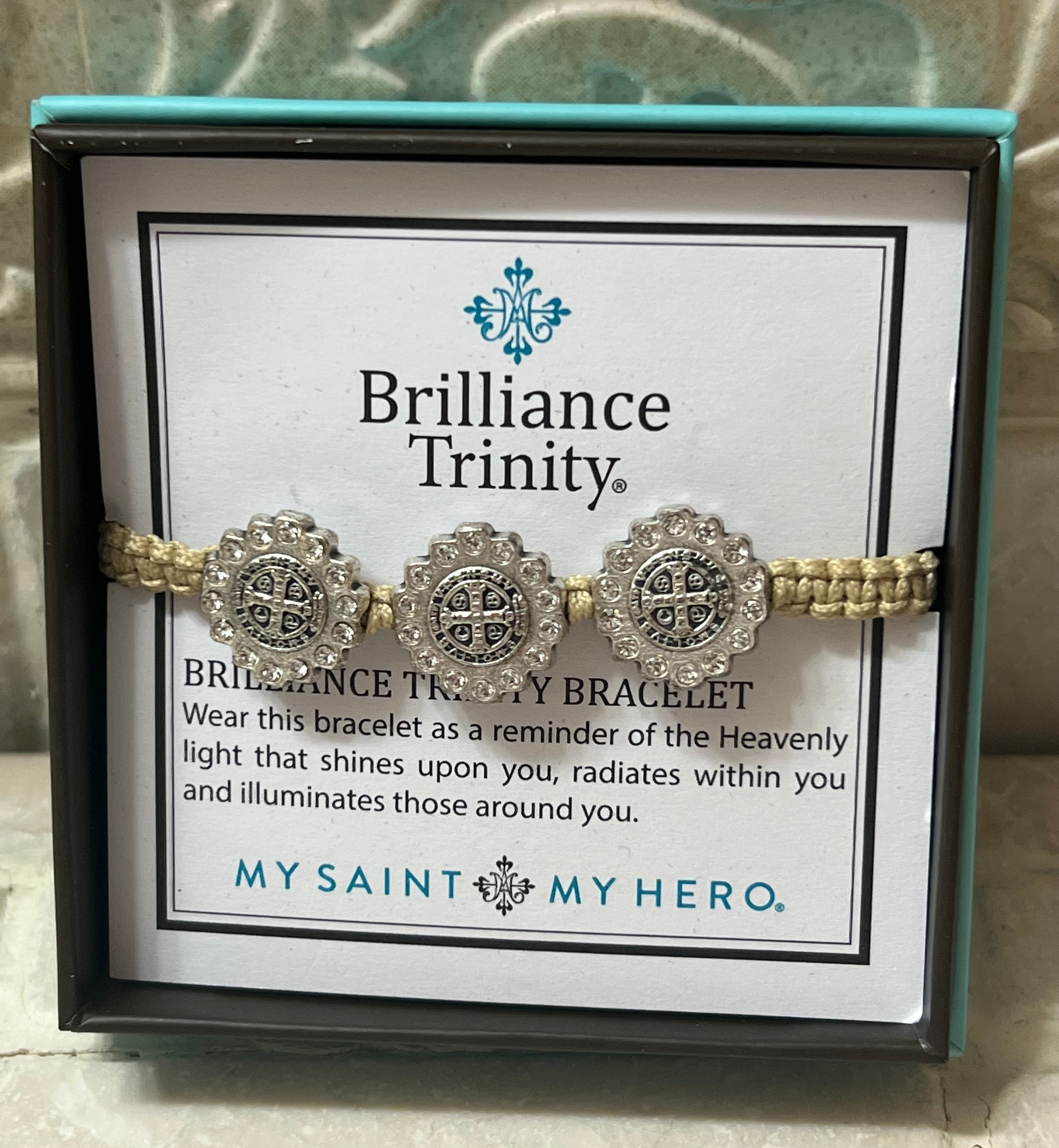 Blessed Brilliance Trinity Bracelet