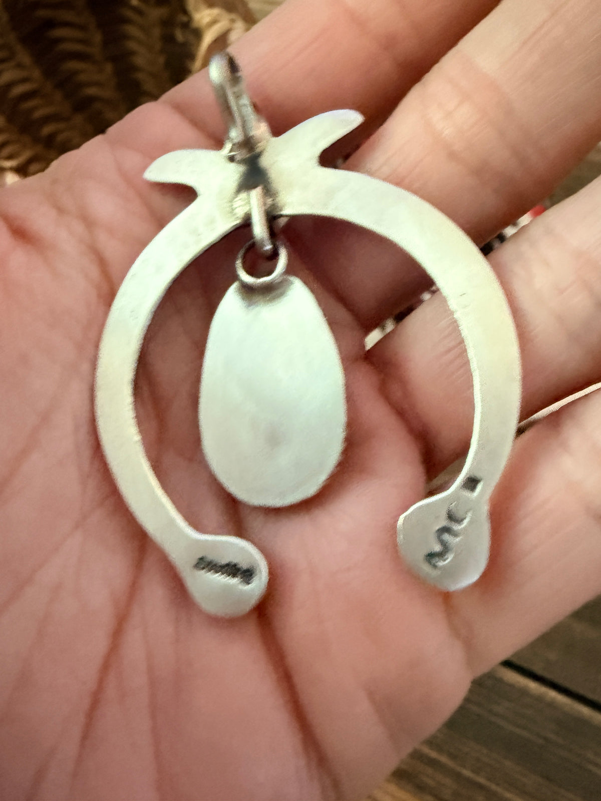 Handcrafted Sterling Silver & Spiny Oyster Naja Pendant by Martha Cayatineto