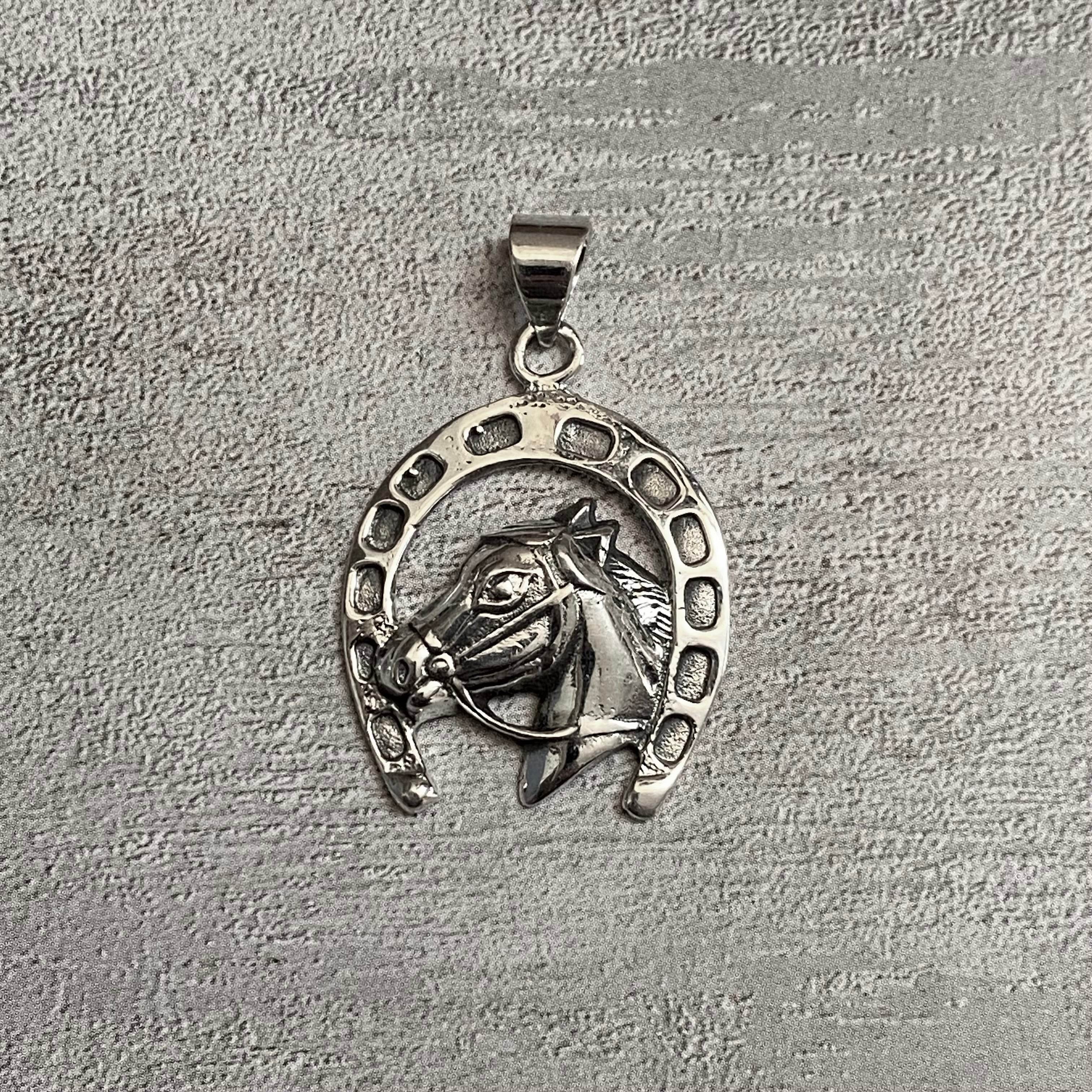 Sterling Silver Horse Shoe Pendant
