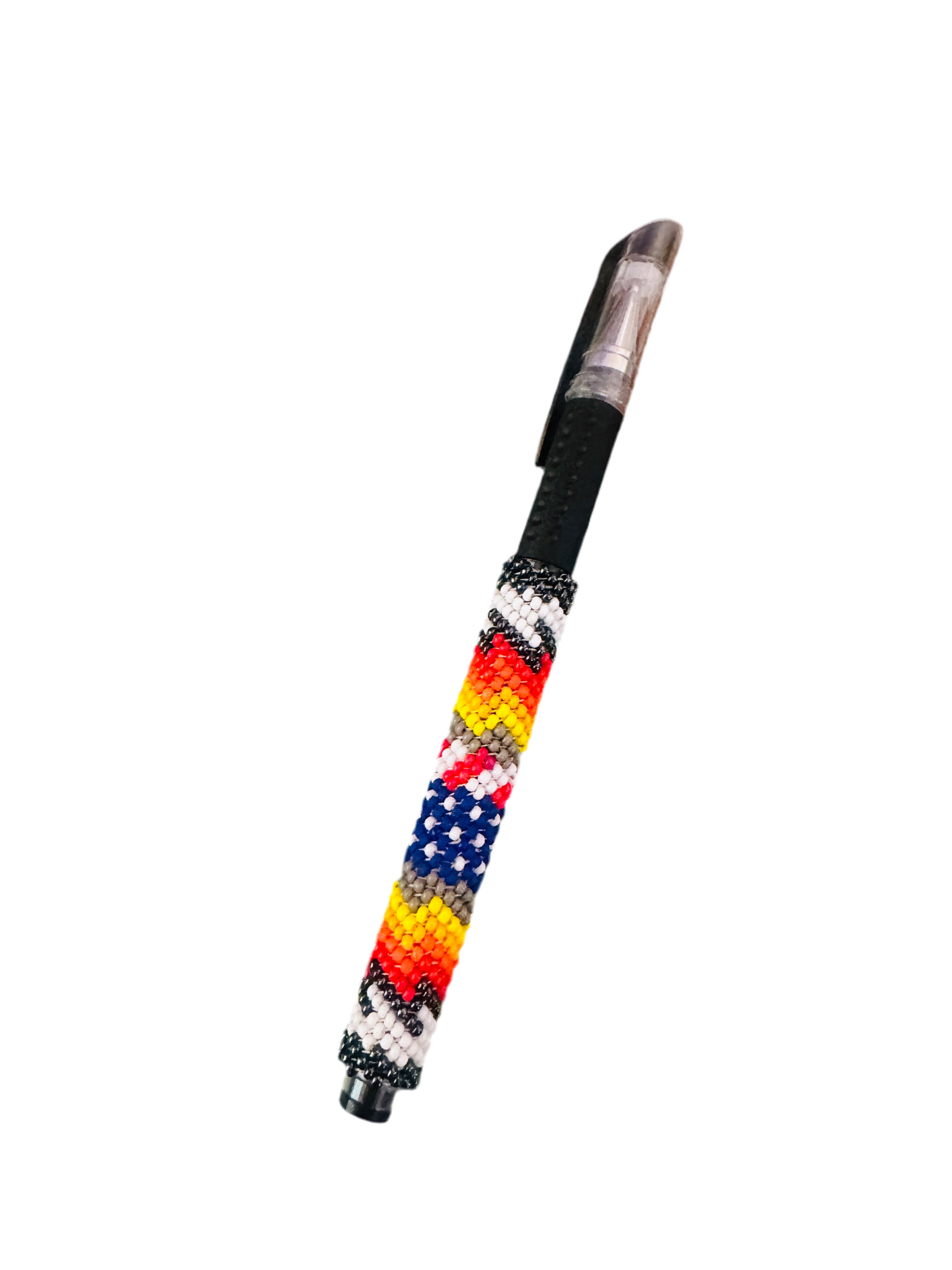 Handcrafted  Muticolor Beaded Pen