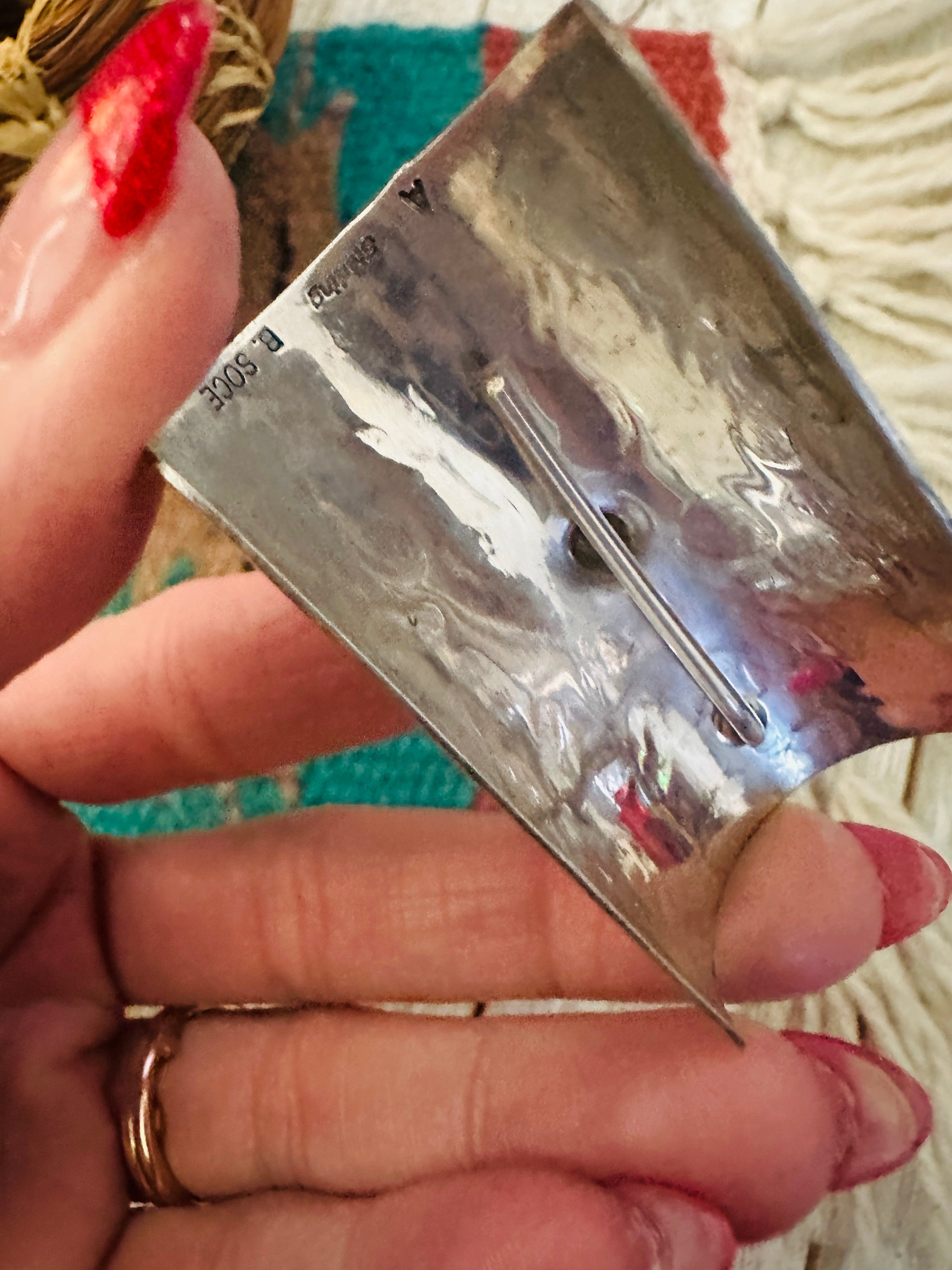 Handcrafted Sterling Silver Ponytail Accessory