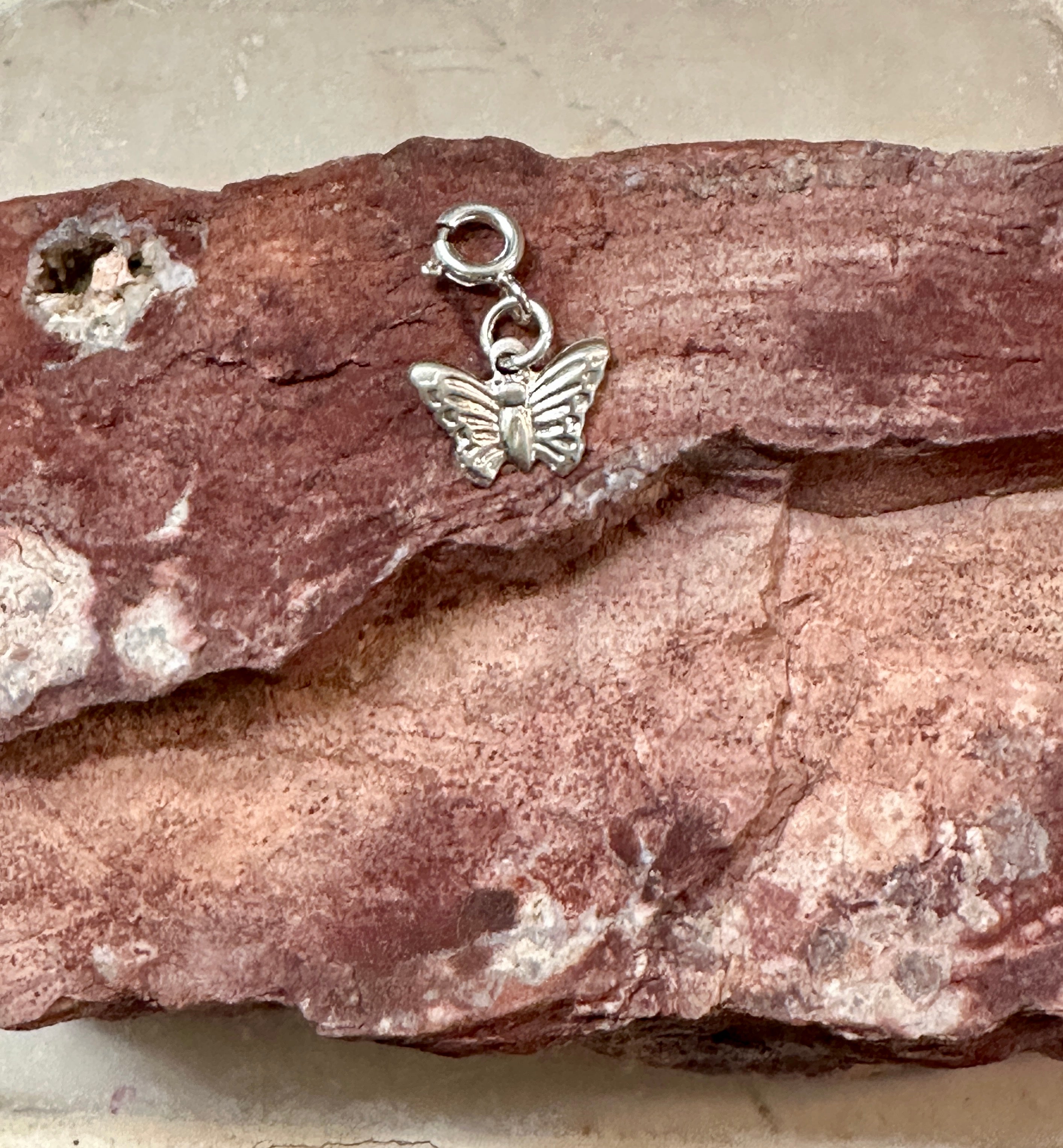 Sterling Silver Butterfly Charm