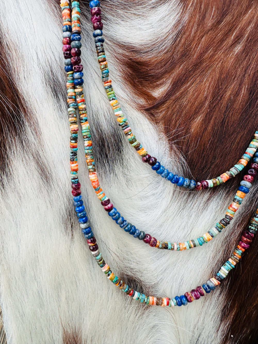 Handcrafted Multi Stone & Sterling Silver Beaded Necklace