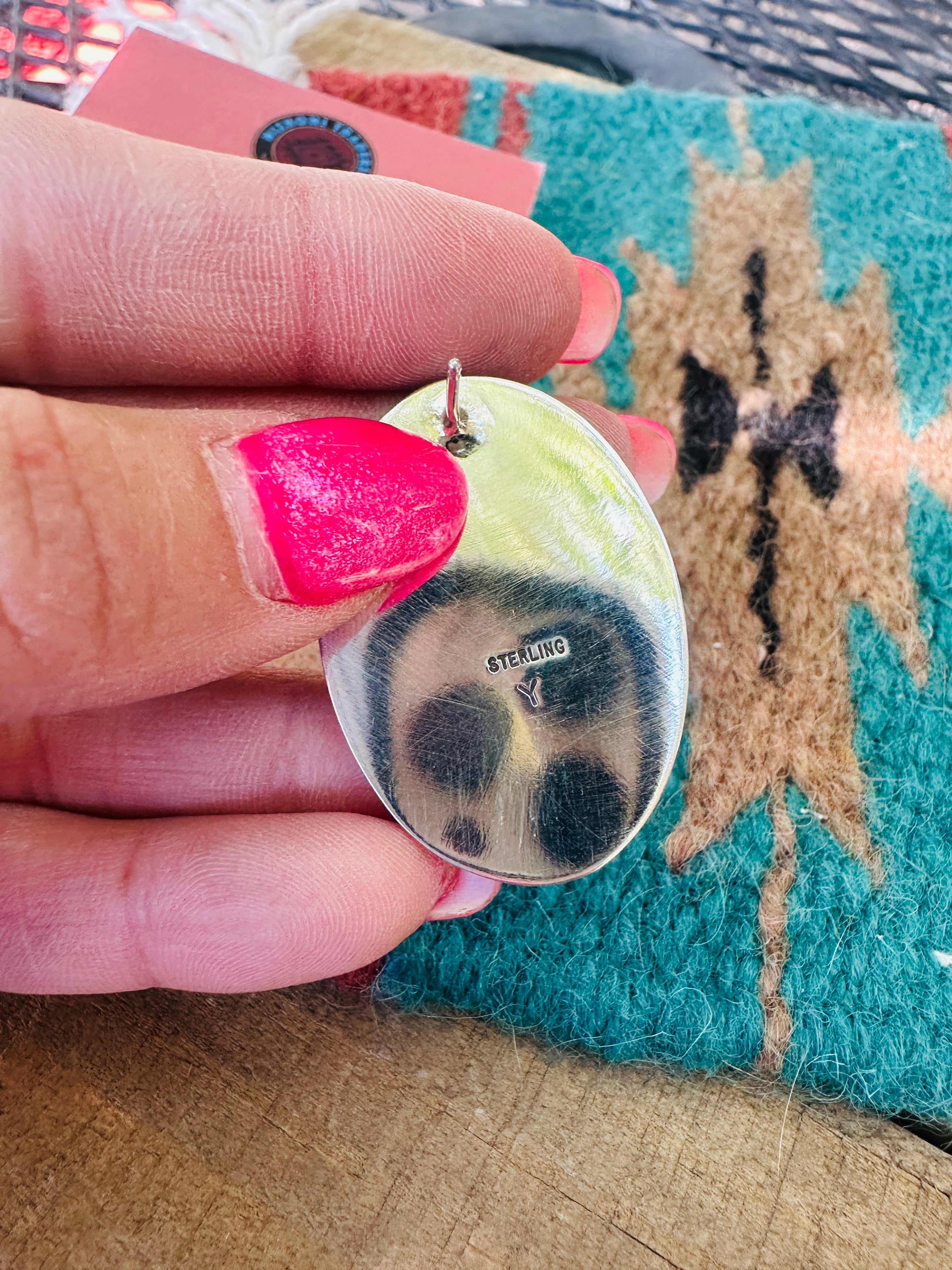 Handcrafted Sterling Silver Post Earrings