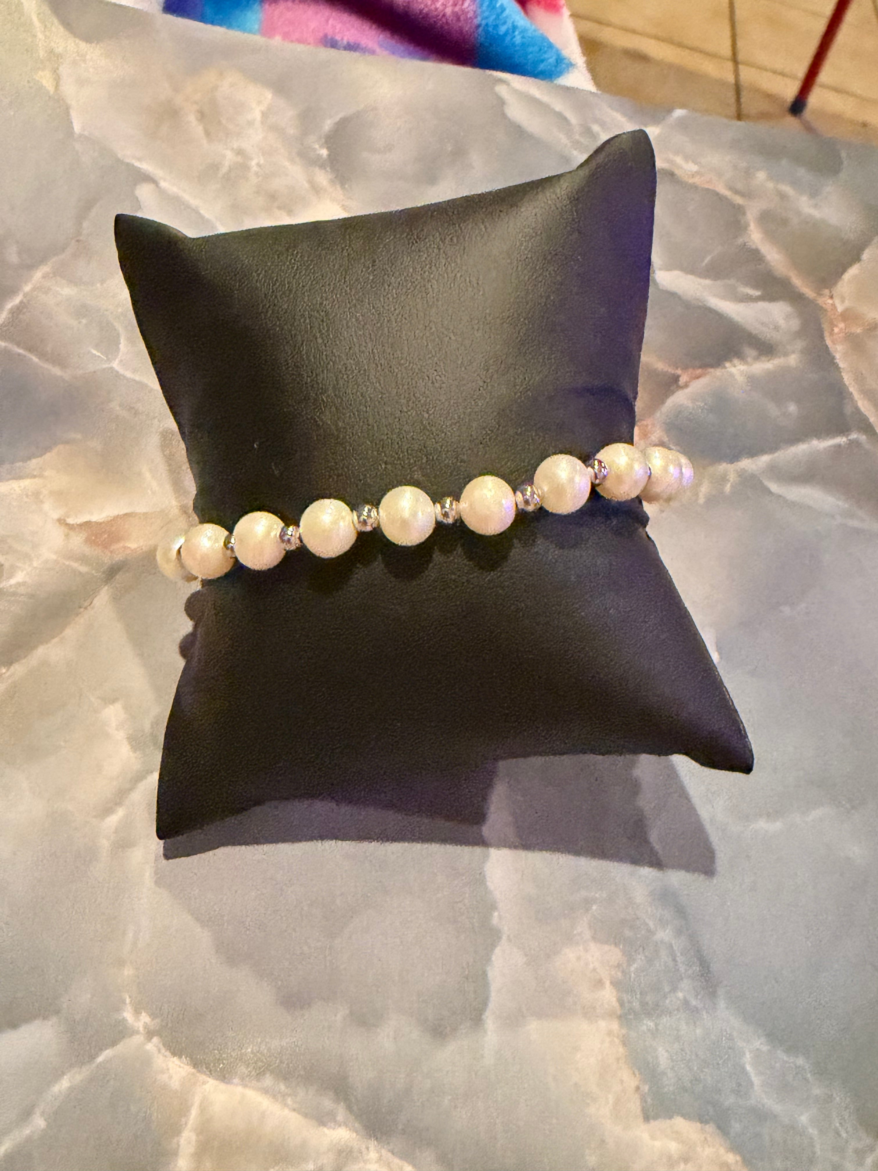 Pearl Beaded Bracelet