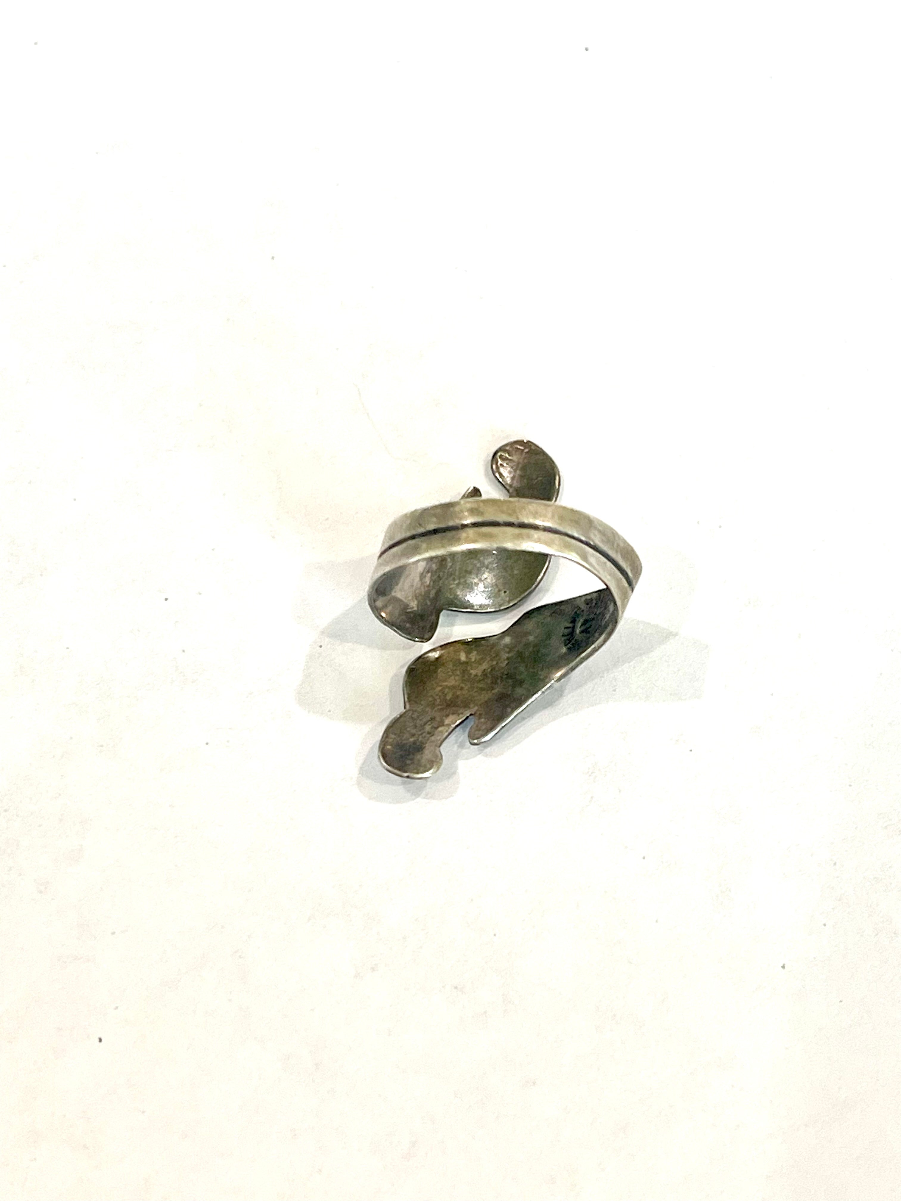 Old Pawn Vintage Sterling Silver Adjustable Ring