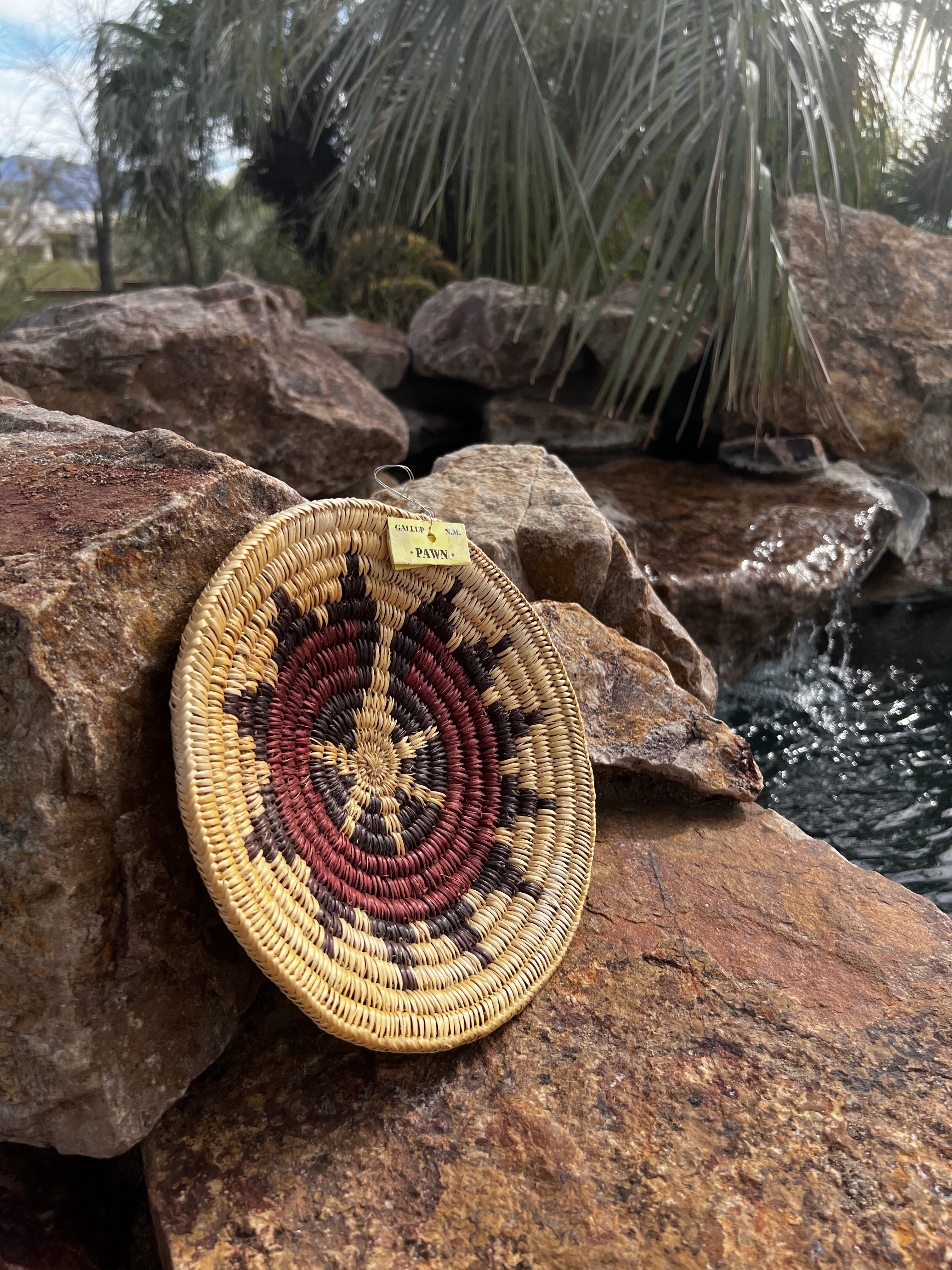 Old Pawn Handcrafted Woven Basket #2