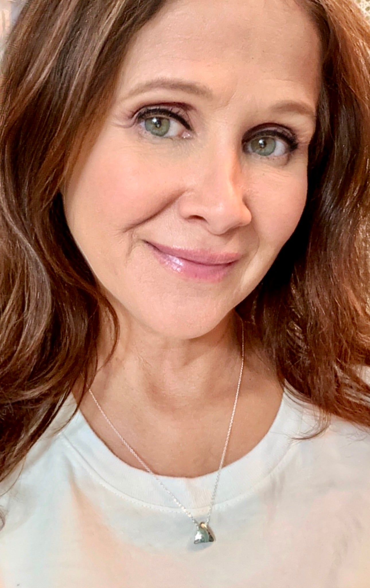 Petite Triangle Sterling Silver Necklace