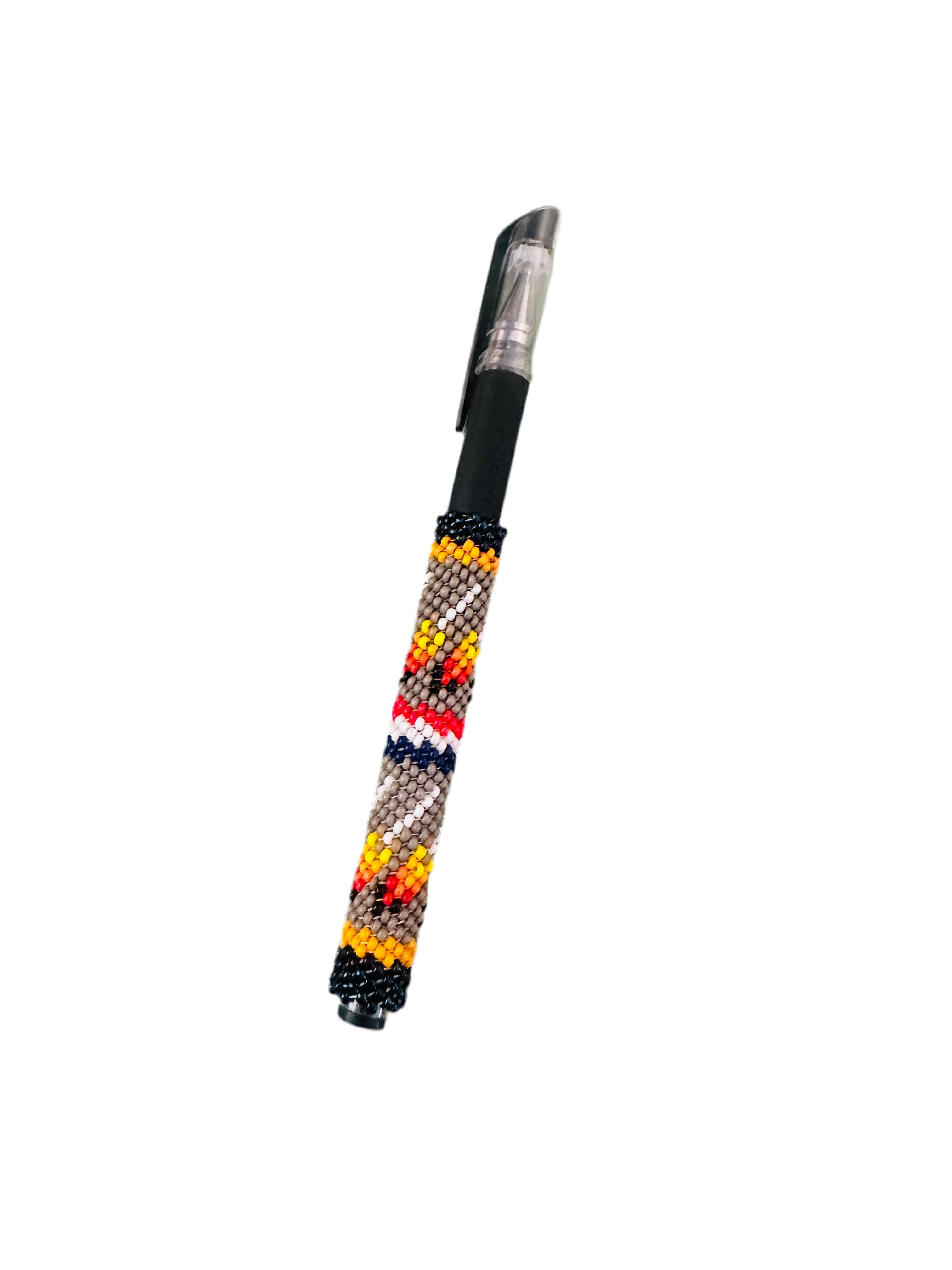 Handcrafted  Muticolor Beaded Pen