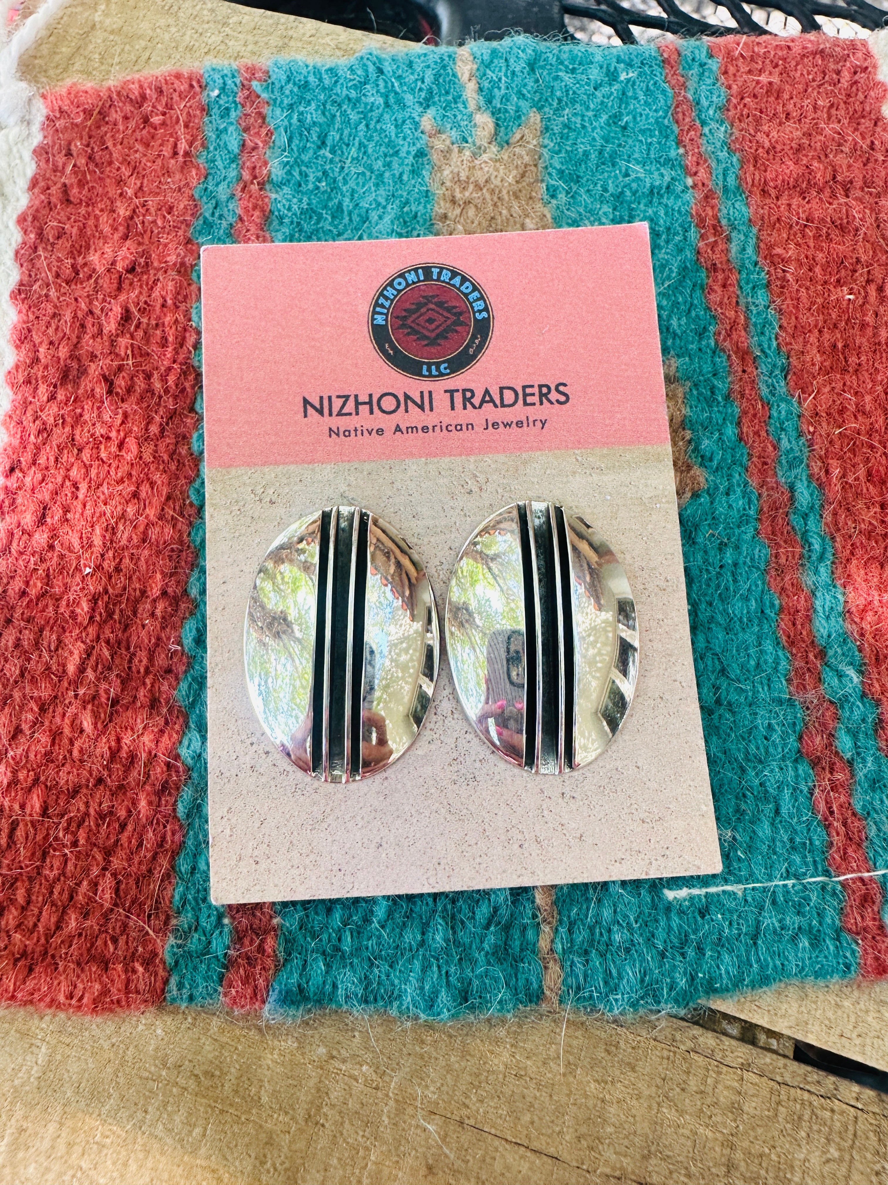Handcrafted Sterling Silver Post Earrings