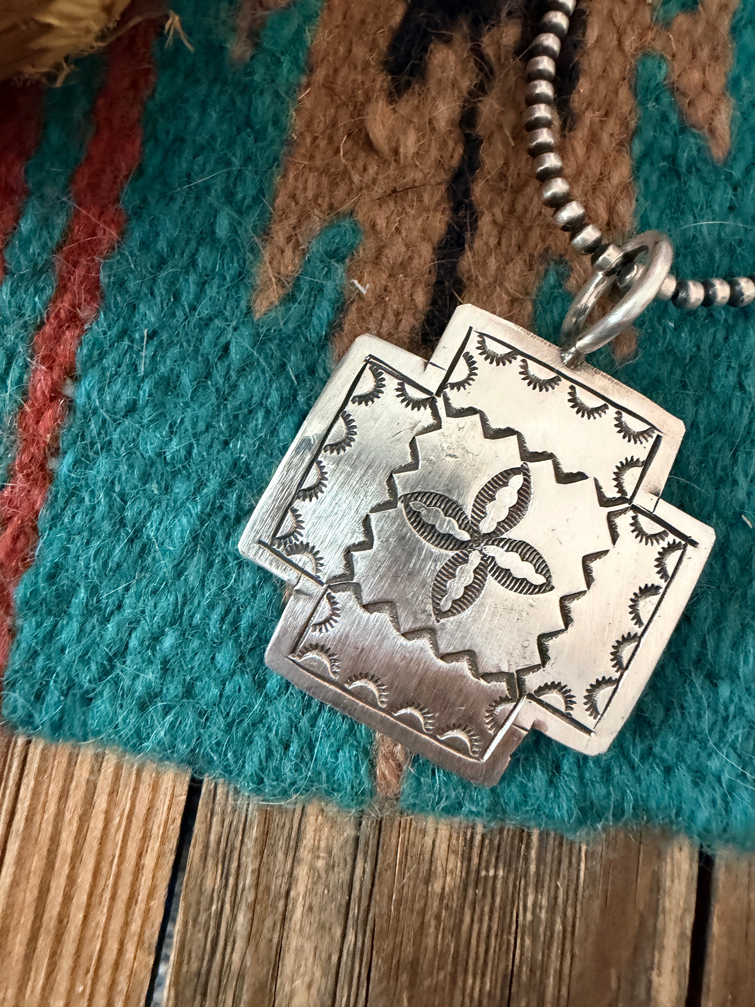 Handcrafted Sterling Silver Cross Pendant