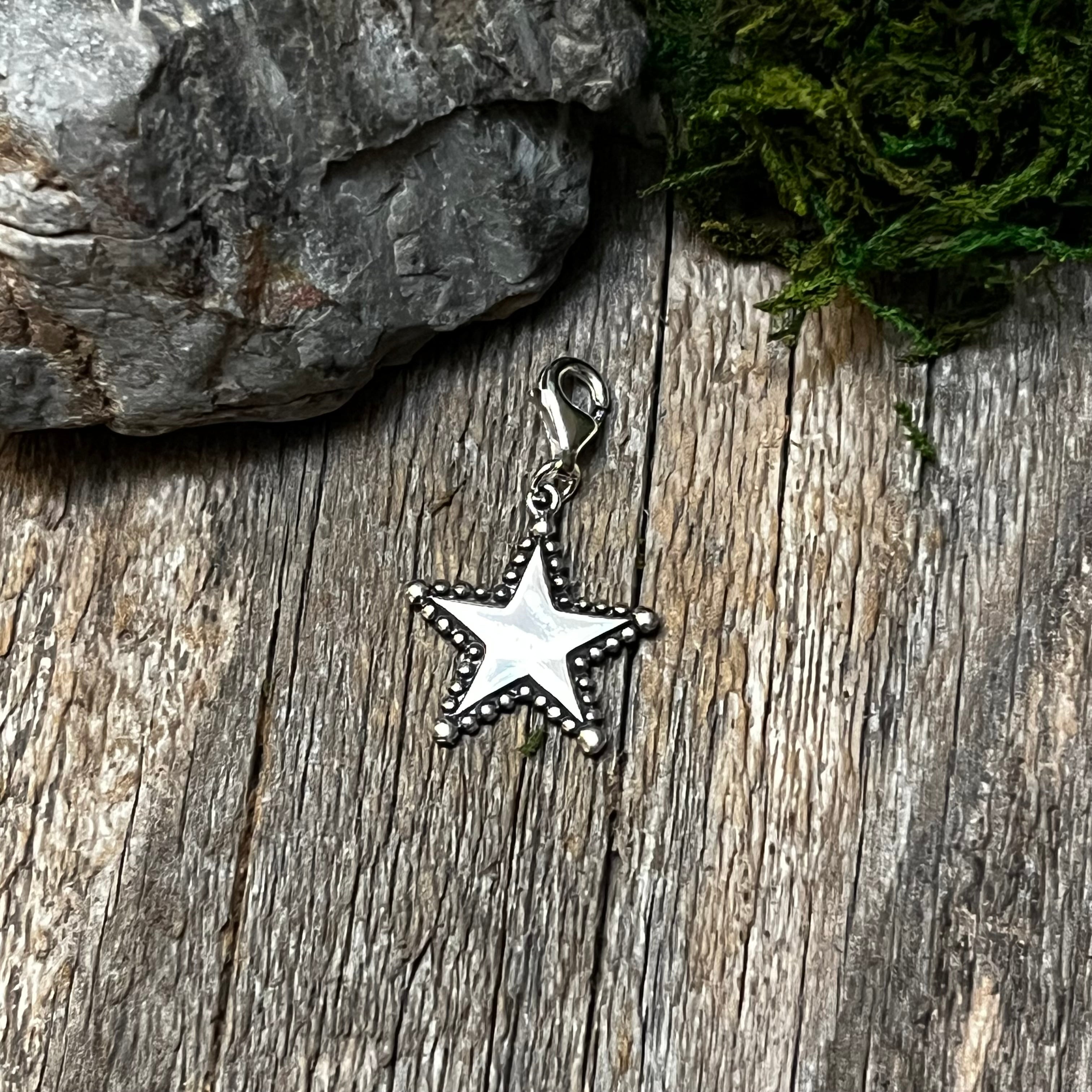 Handmade Sterling Silver Star Charm