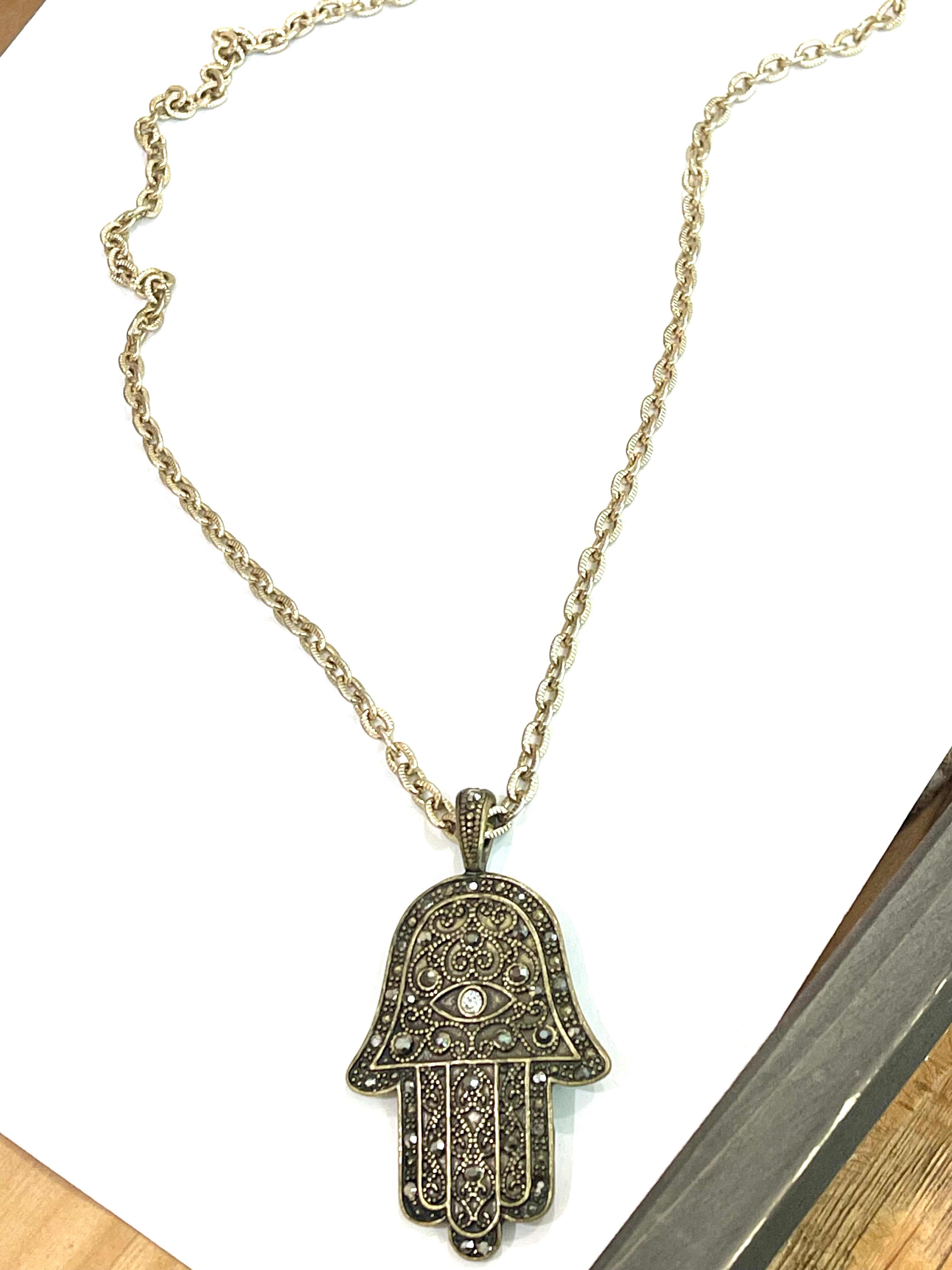 The Bijoux Vault Vintage Gold Plated  Chain  Necklace