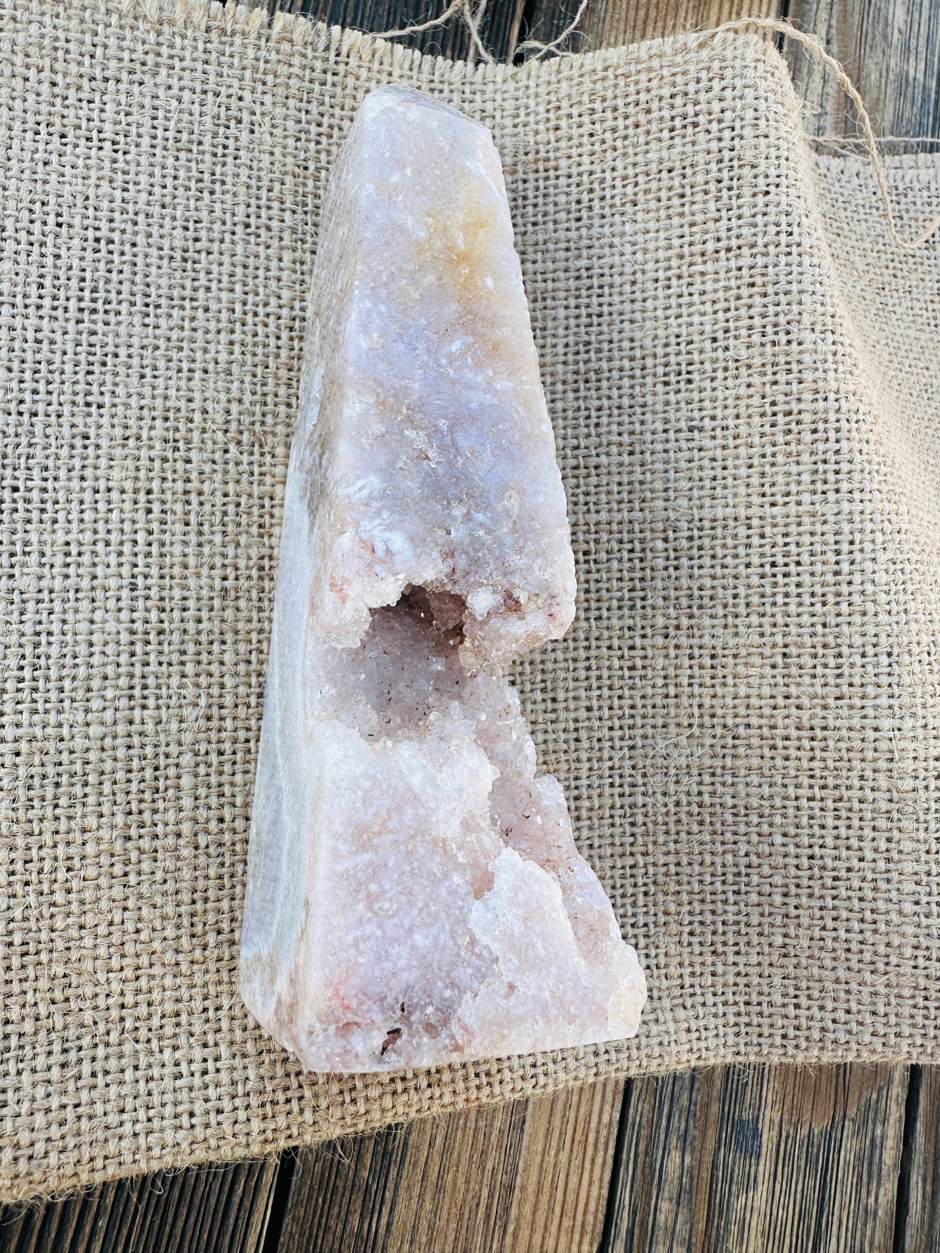 ✨ Nizhoni Crystals ✨  Pink Amethyst Tower