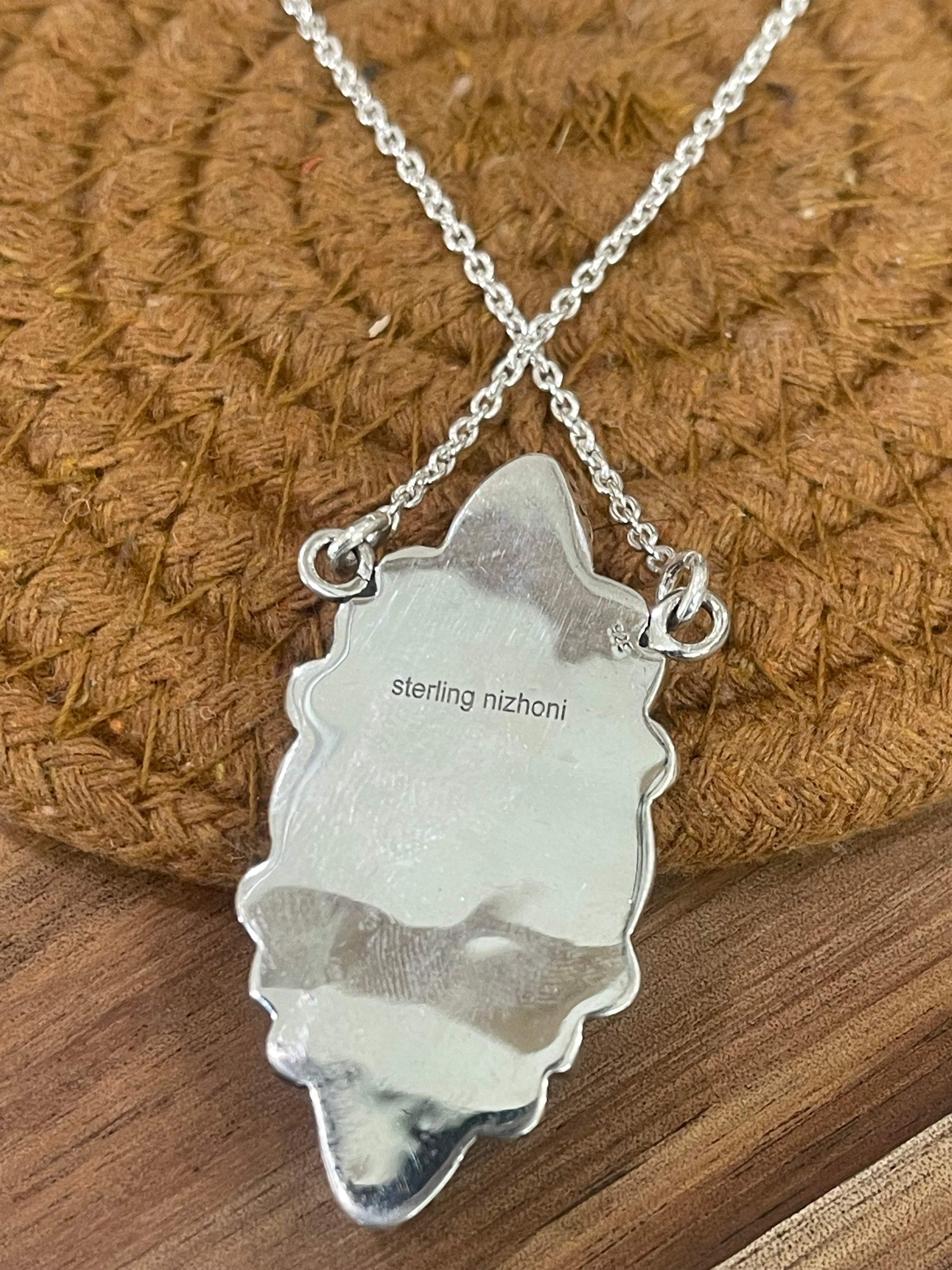 Handcrafted Sterling Silver & Wild Horse Cluster Necklace